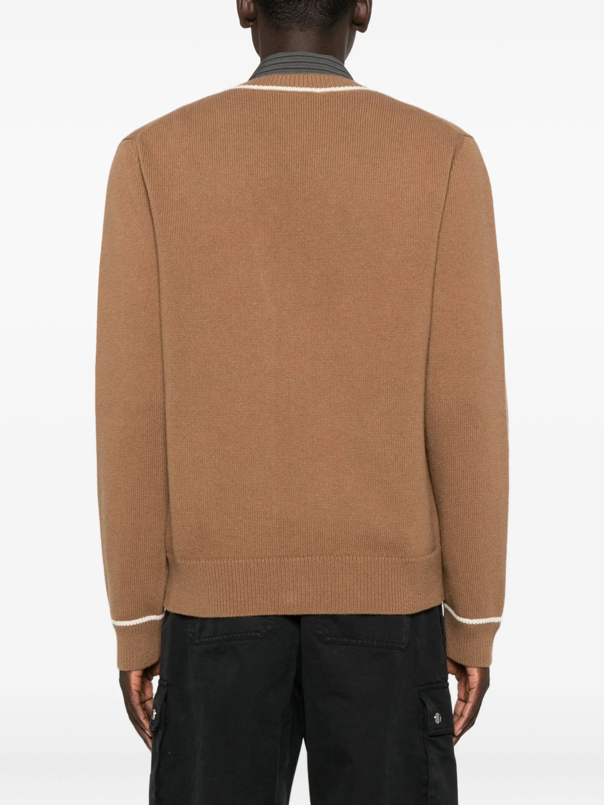 virgin wool cardigan