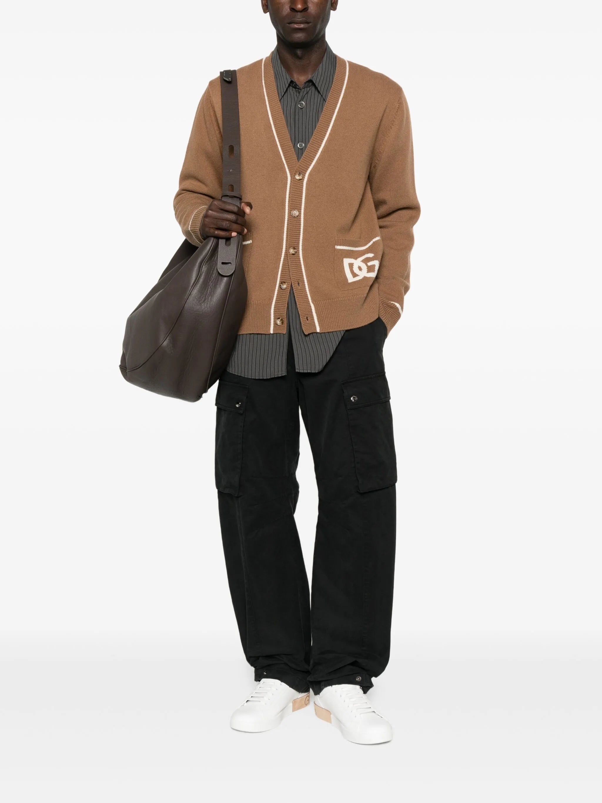 virgin wool cardigan