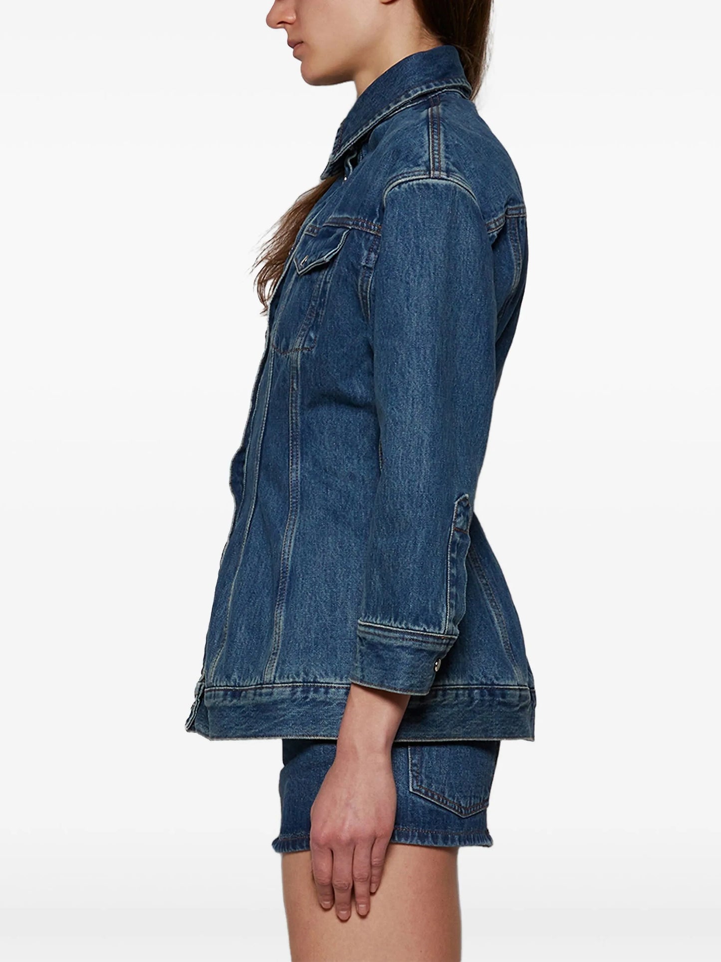 Contour denim jacket