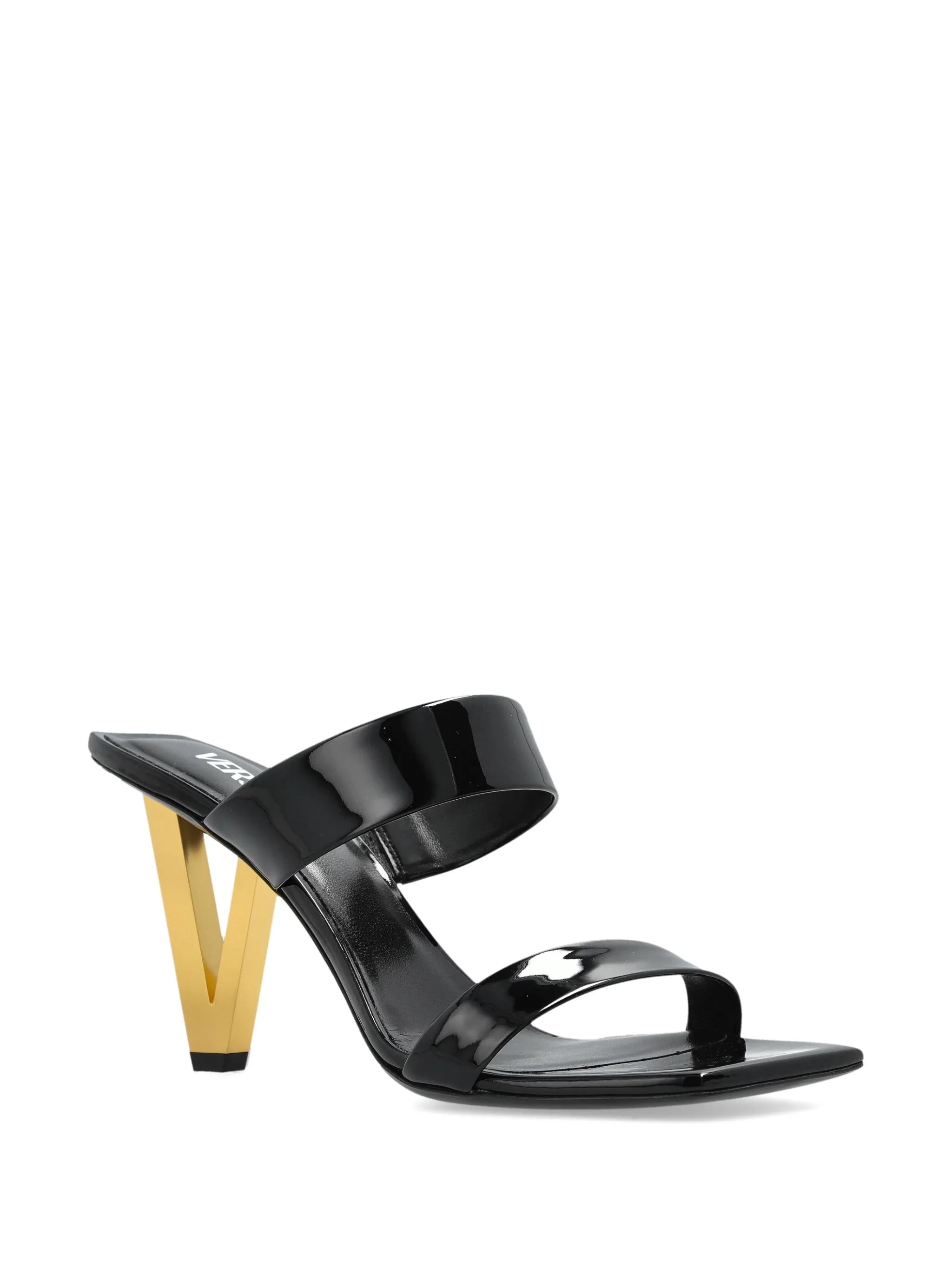 85mm V2025 patent-leather sandals