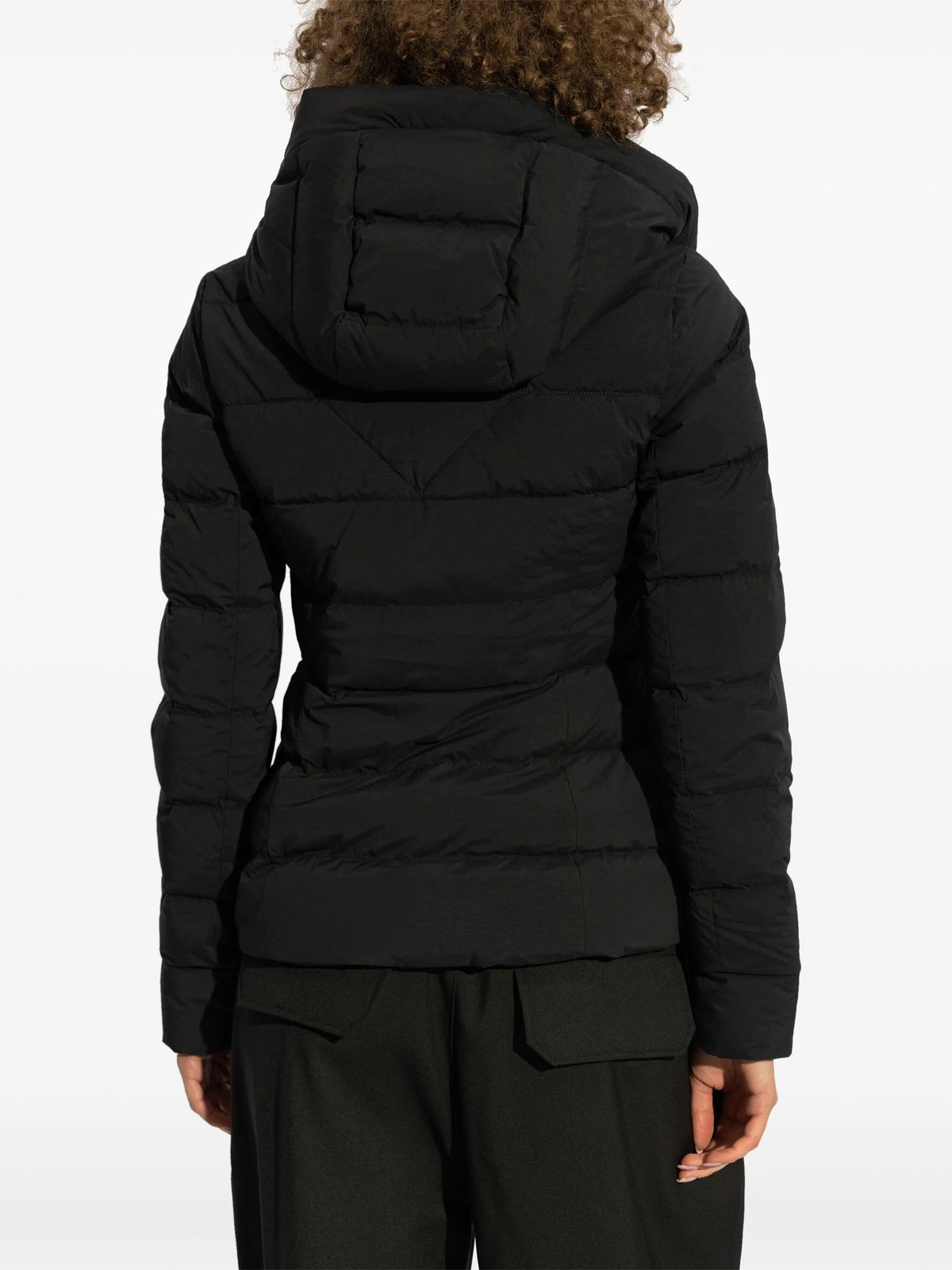 Clair quilted hooded pufer jacket