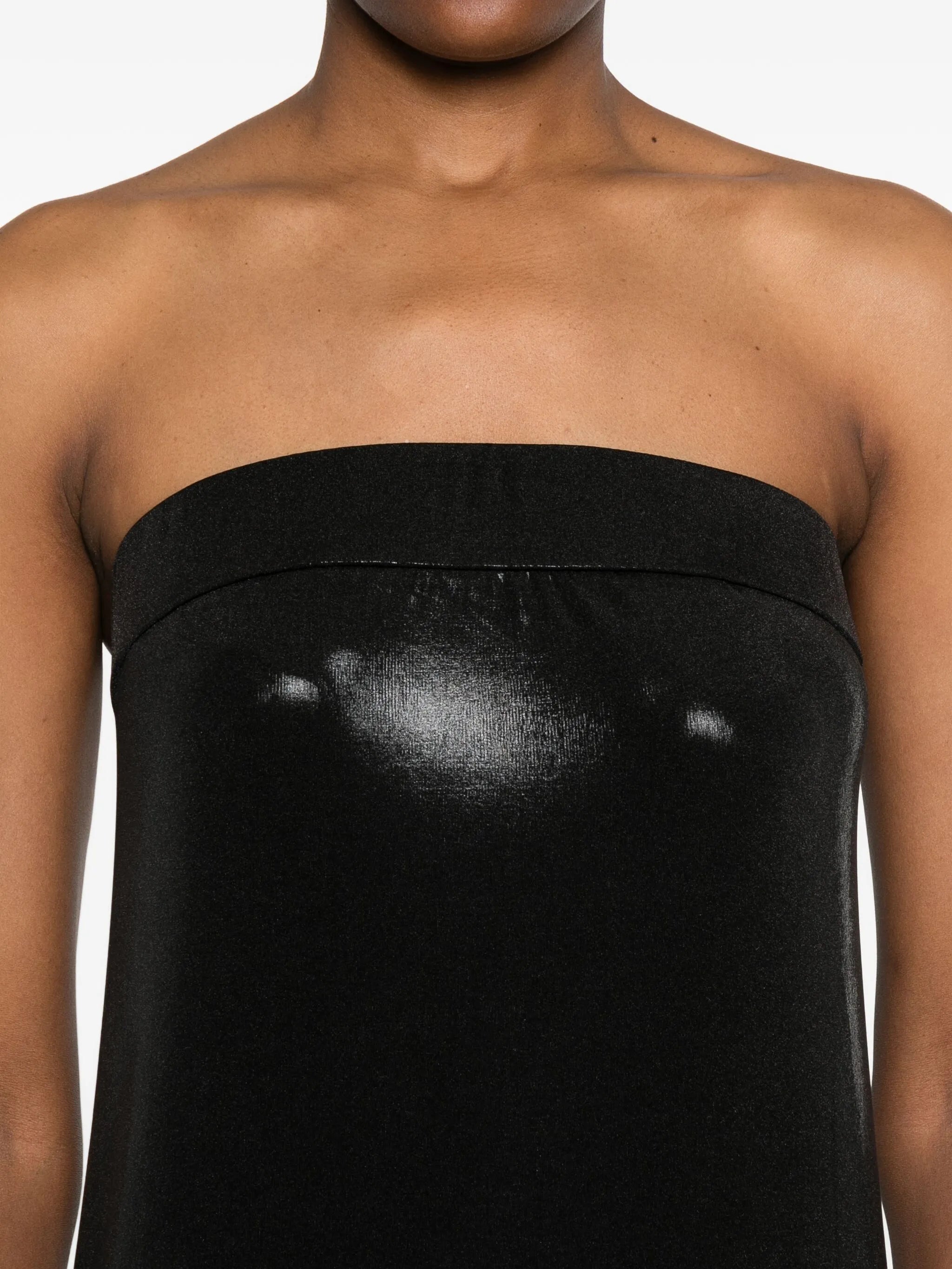 strapless maxi dress