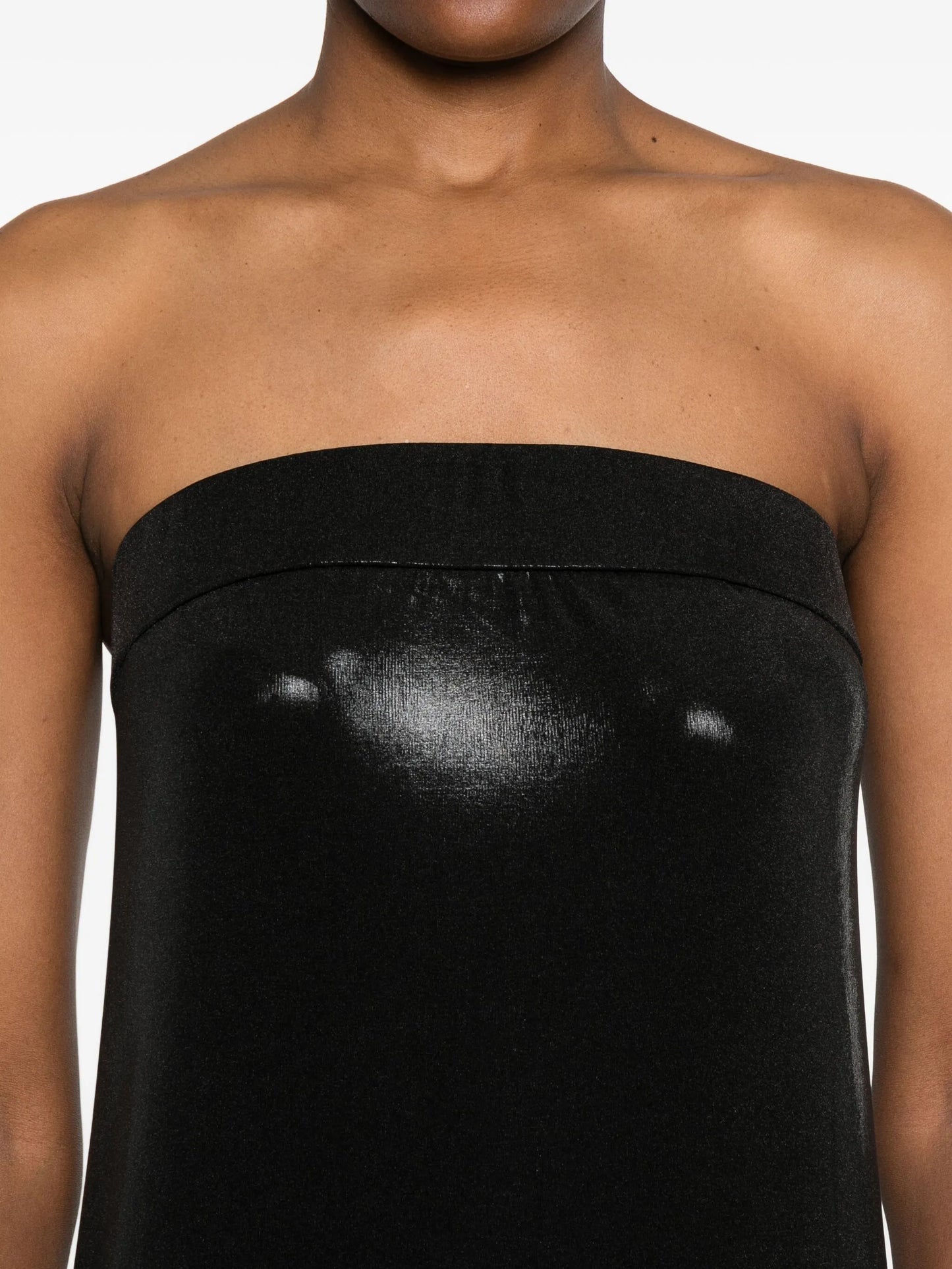 strapless maxi dress