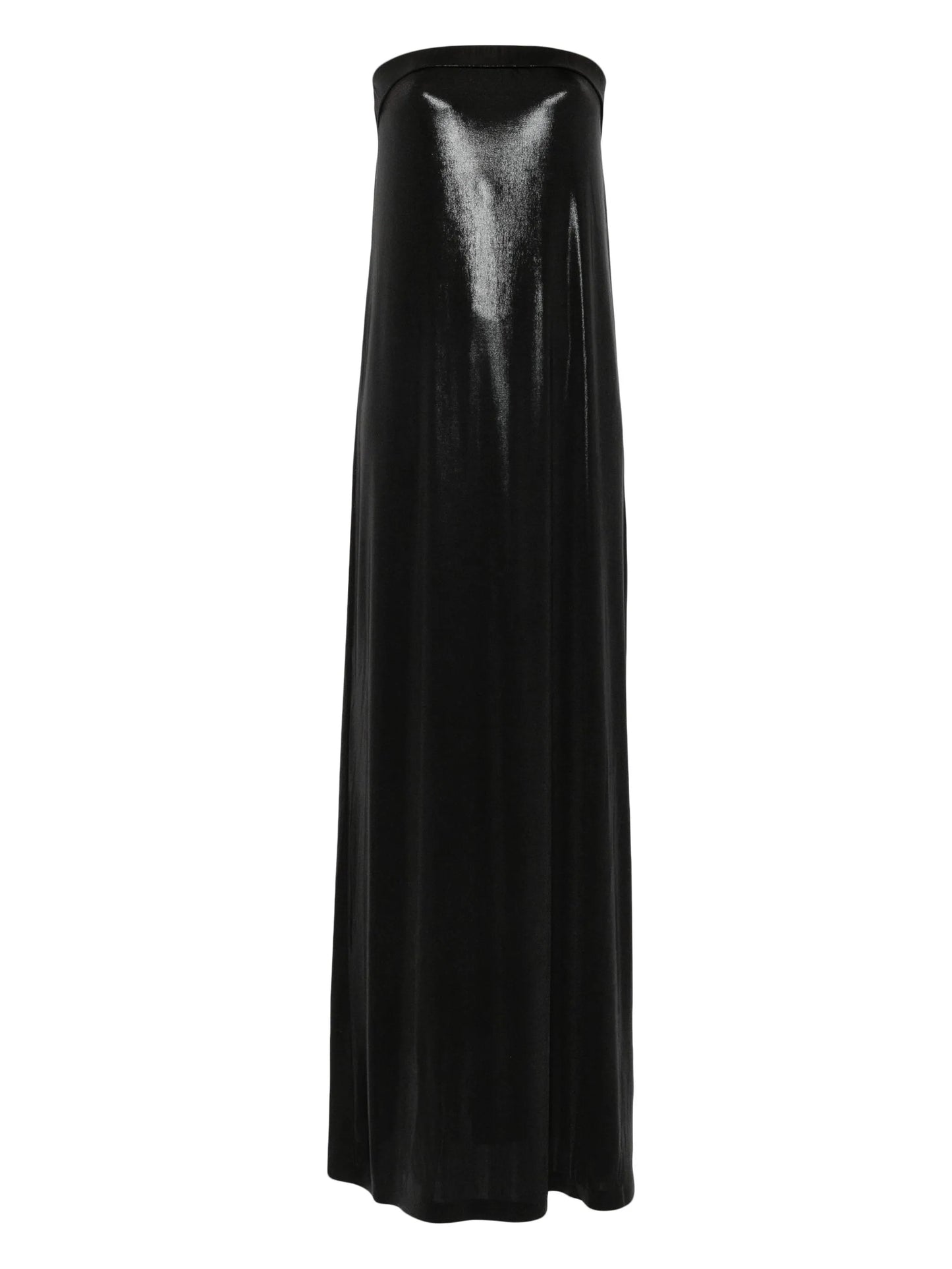strapless maxi dress