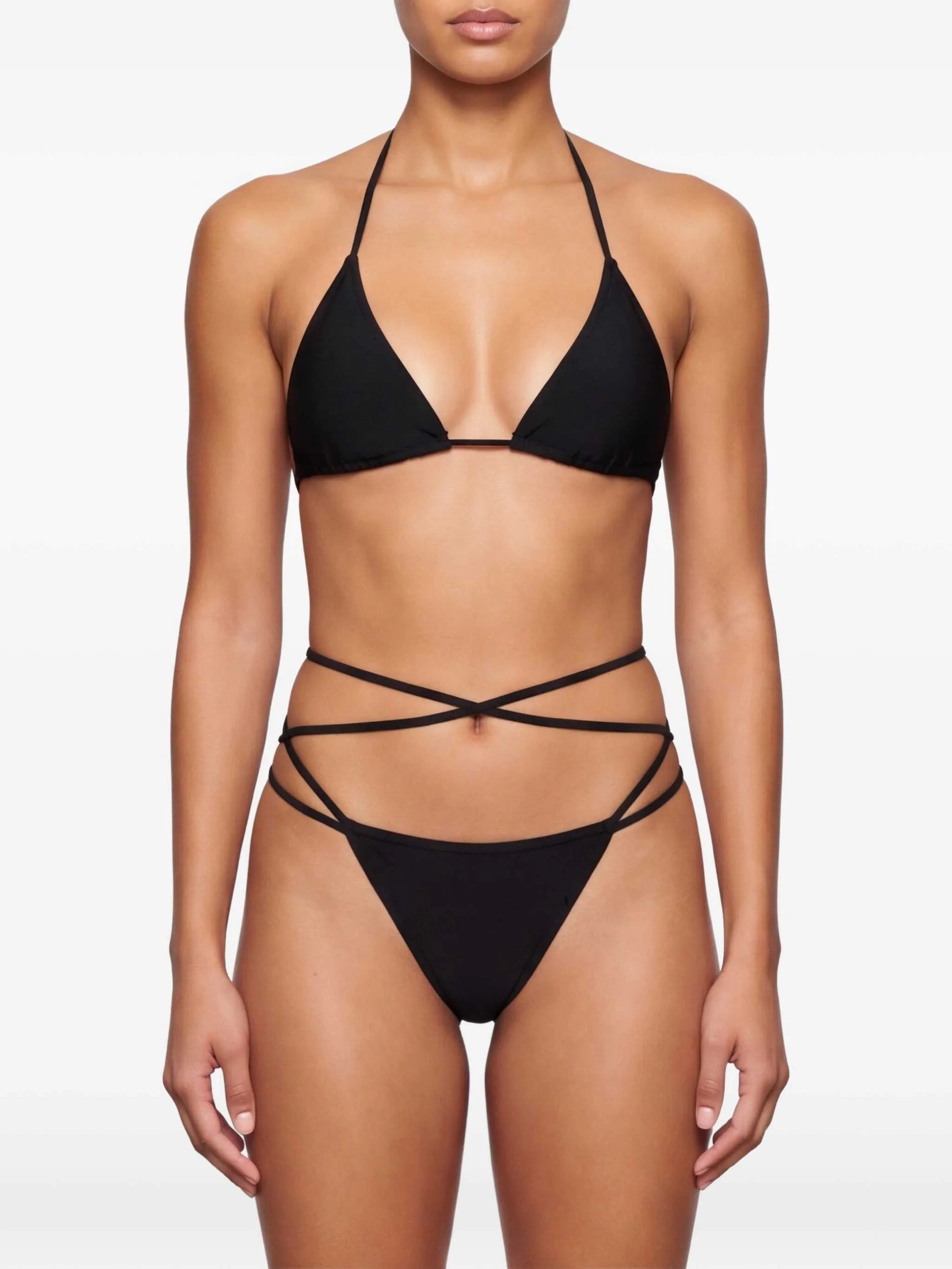 criss-cross bikini