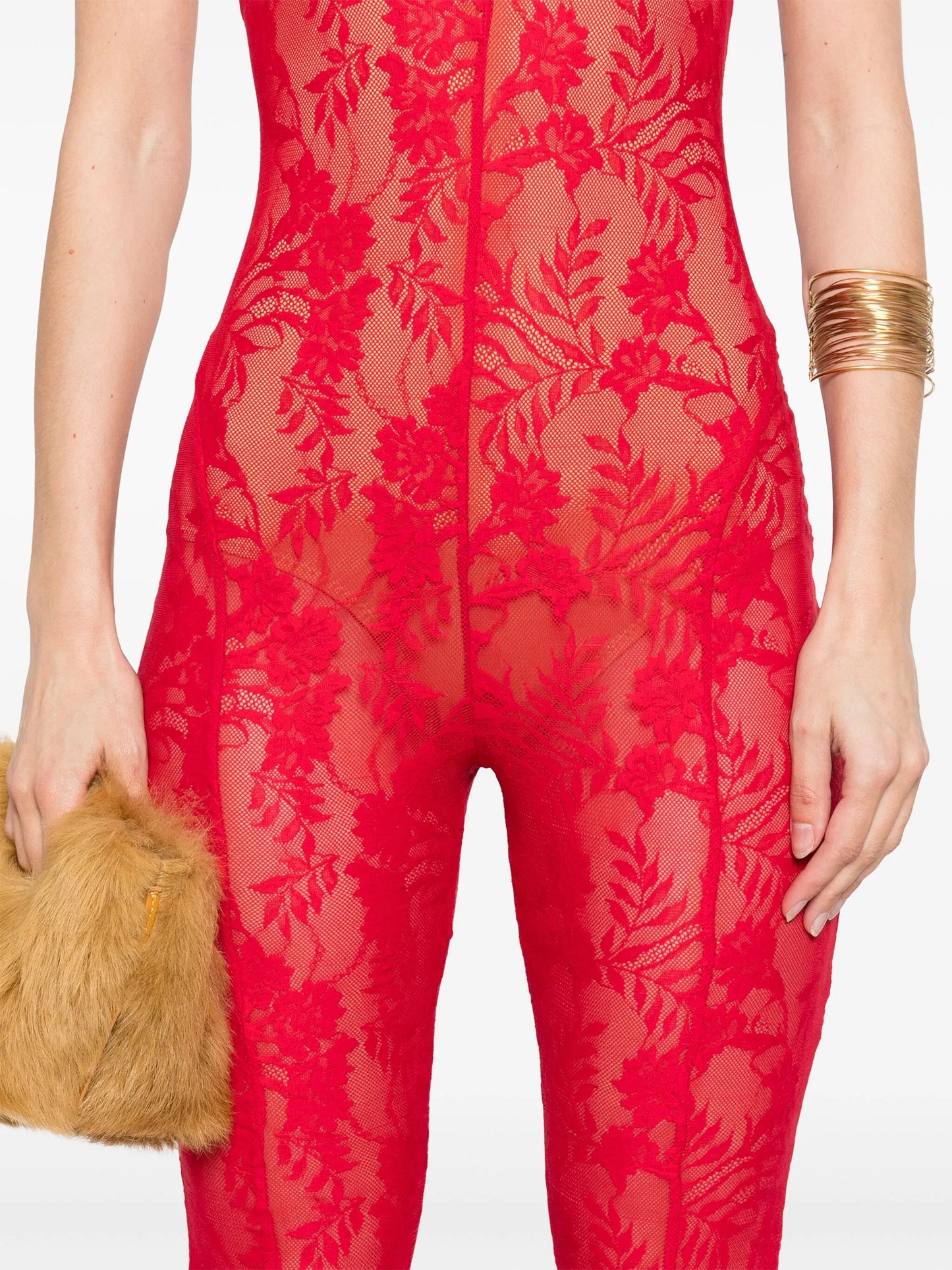 underwire fishtail jumpsuit