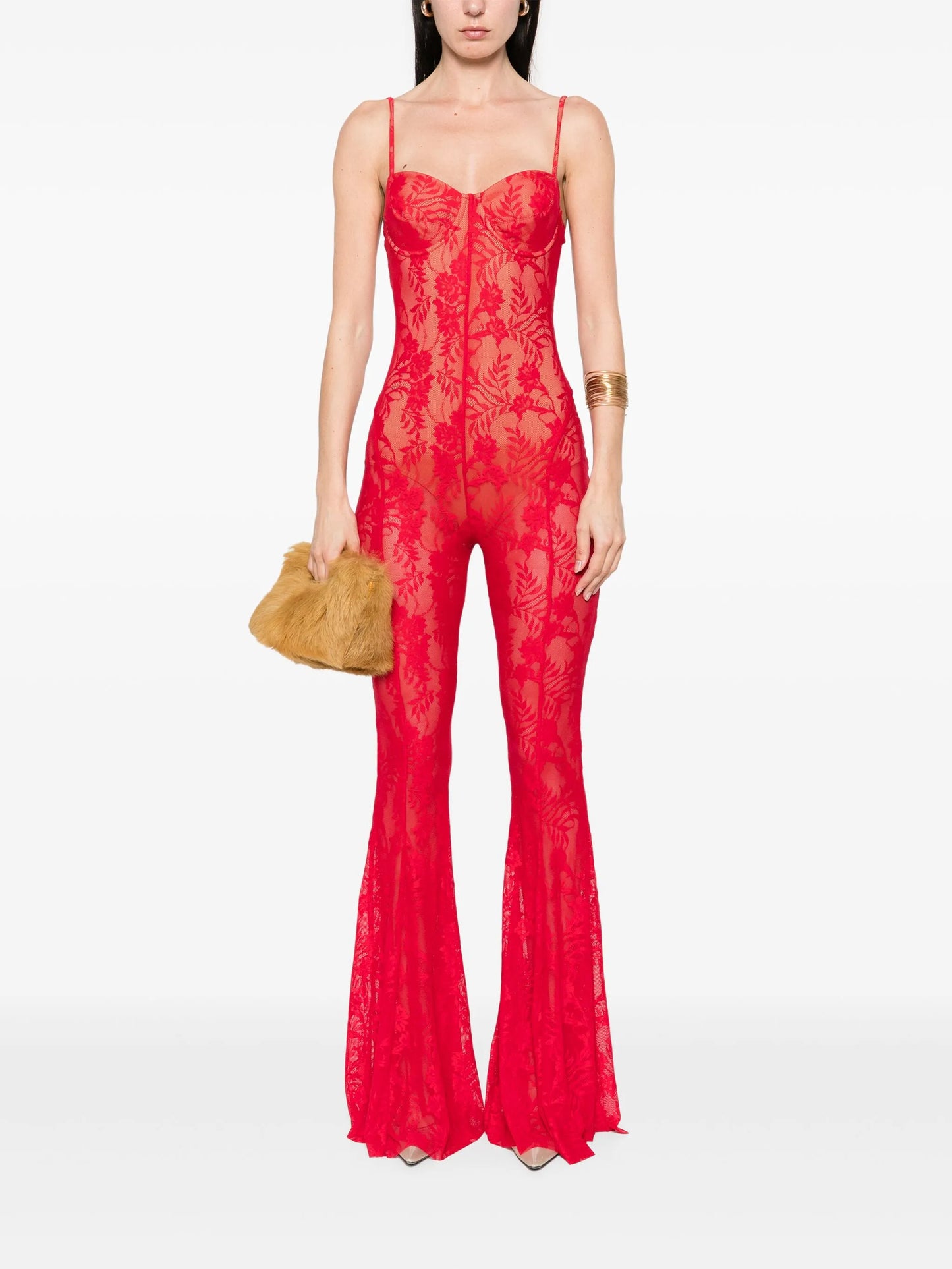 underwire fishtail jumpsuit