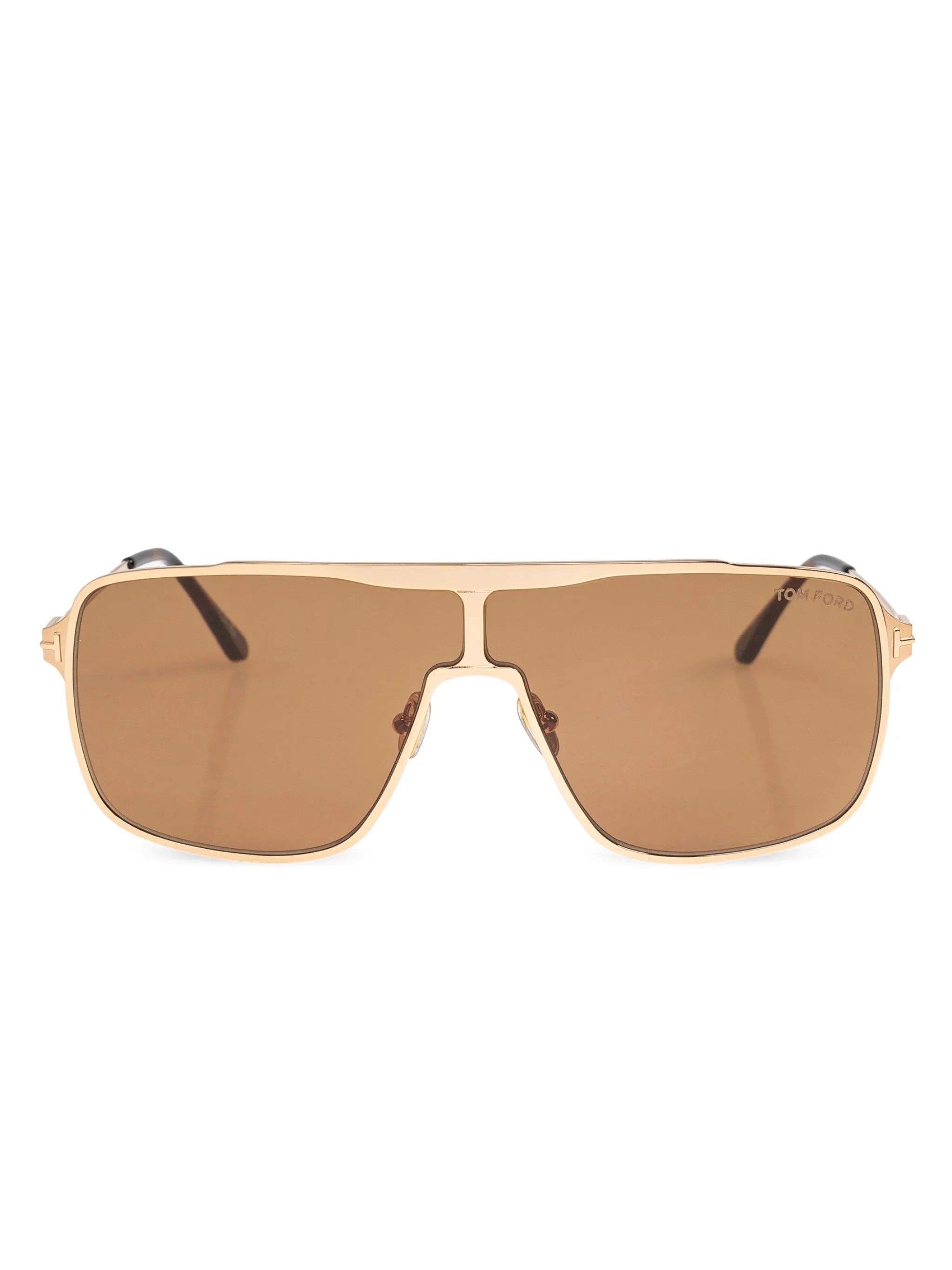 Zappa geometric-frame sunglasses