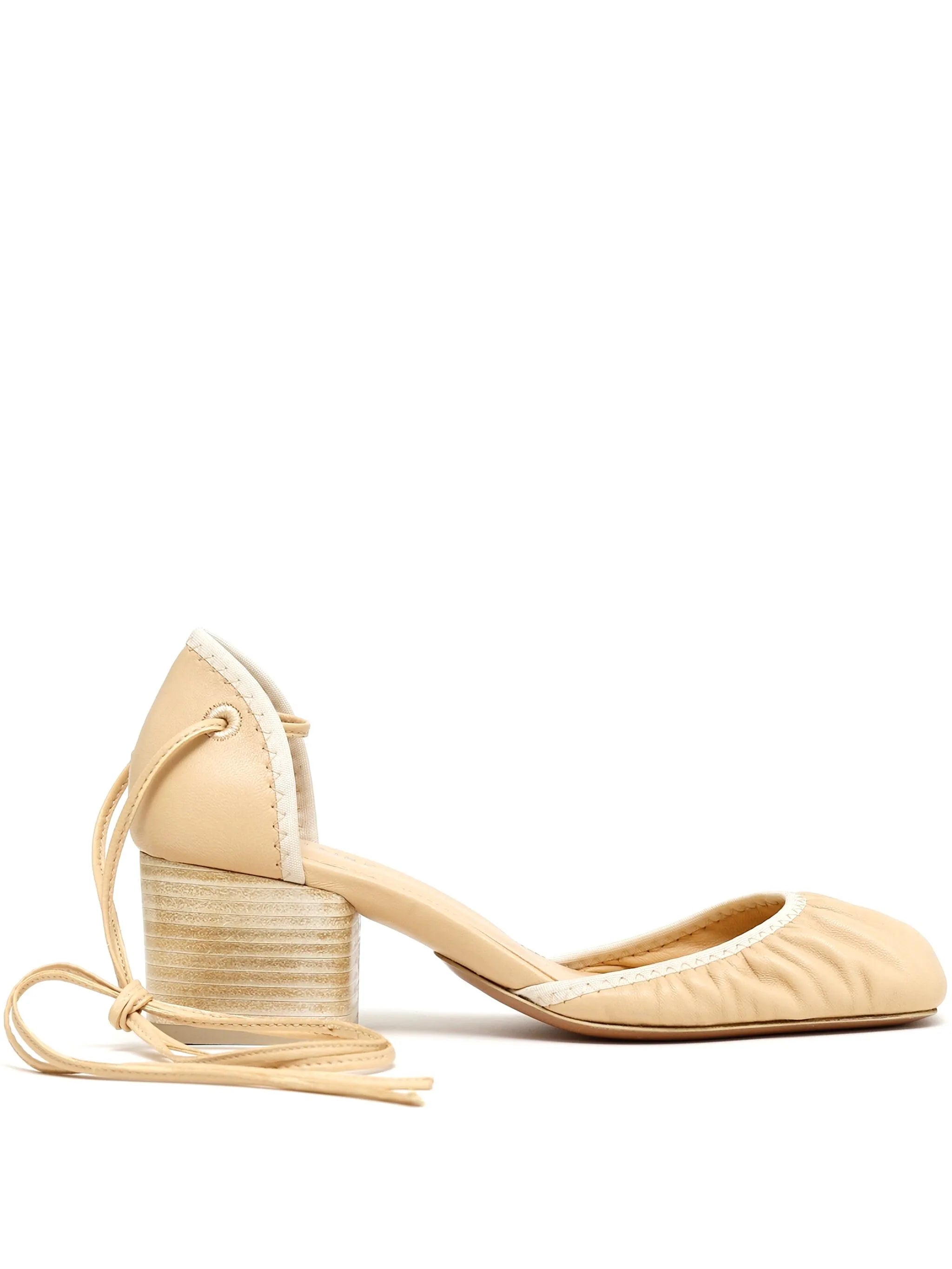 55mm leather pumps