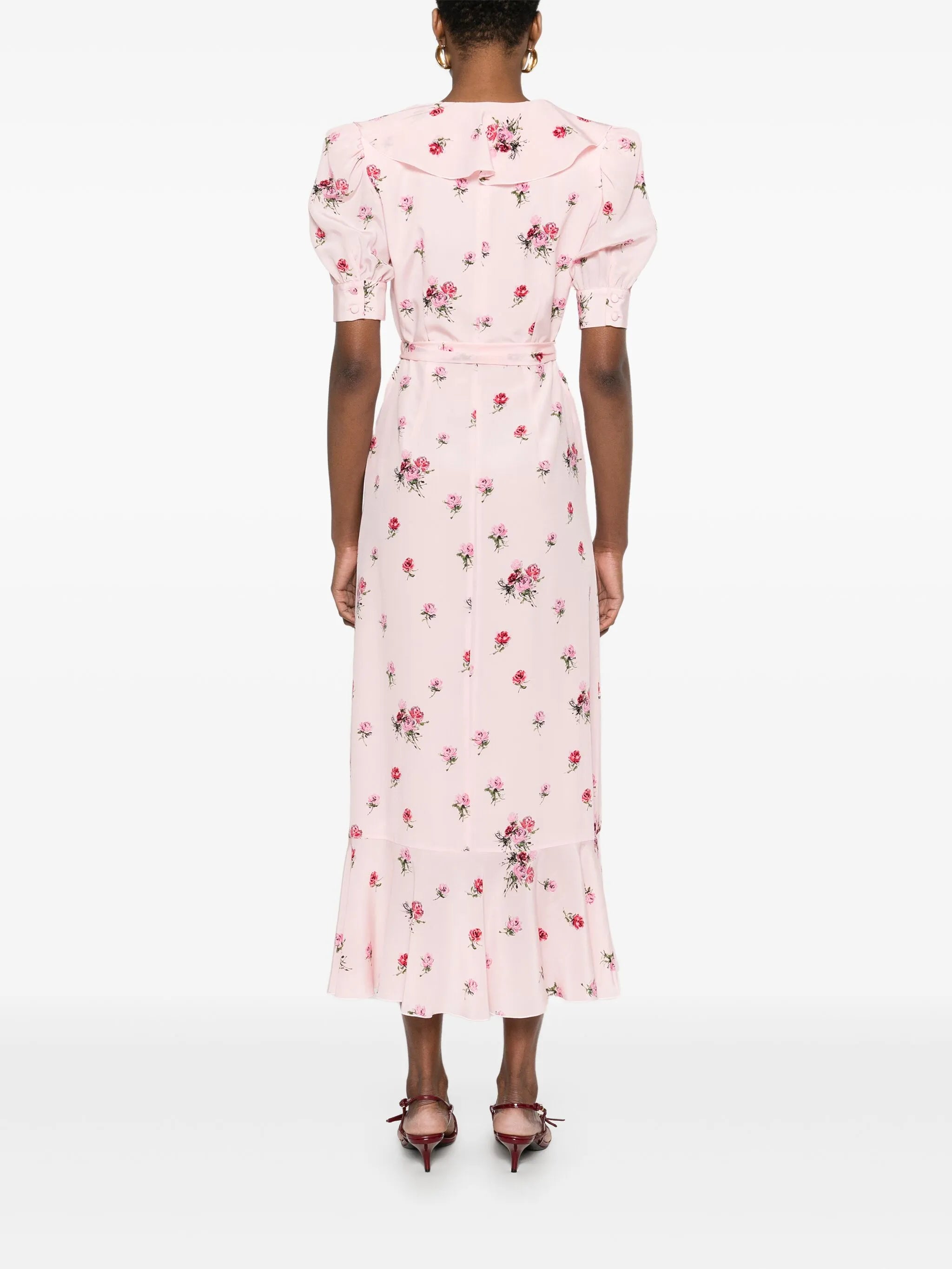 floral midi dress