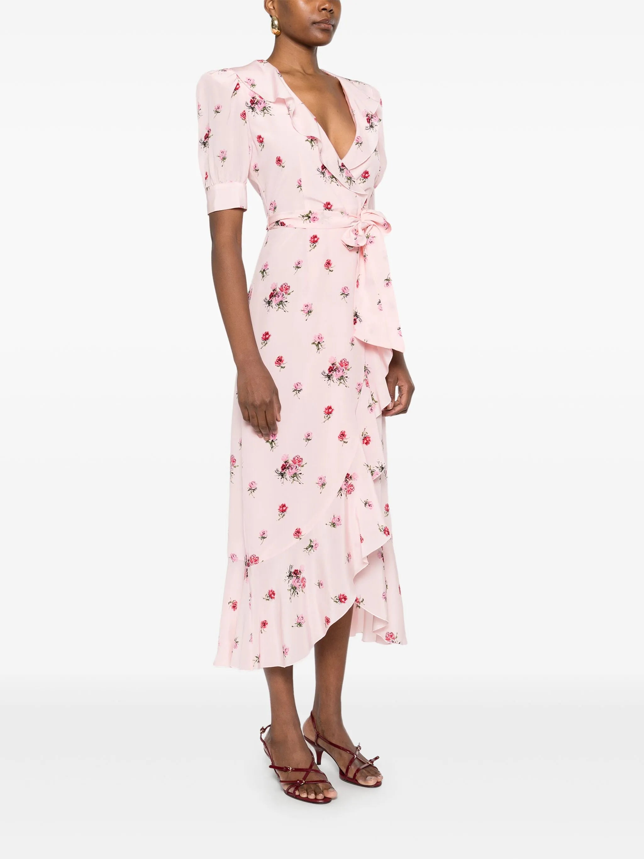 floral midi dress