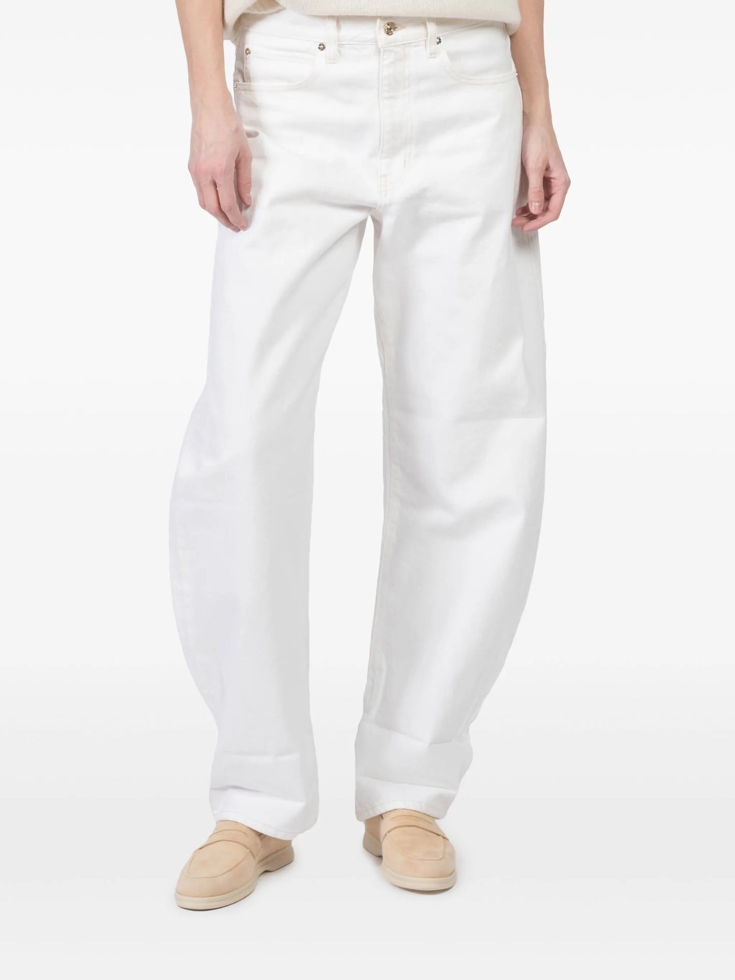 wide-leg jeans