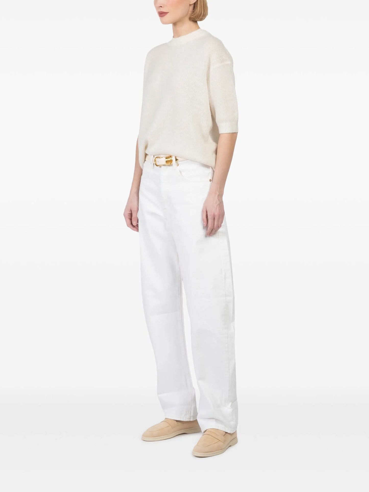 wide-leg jeans