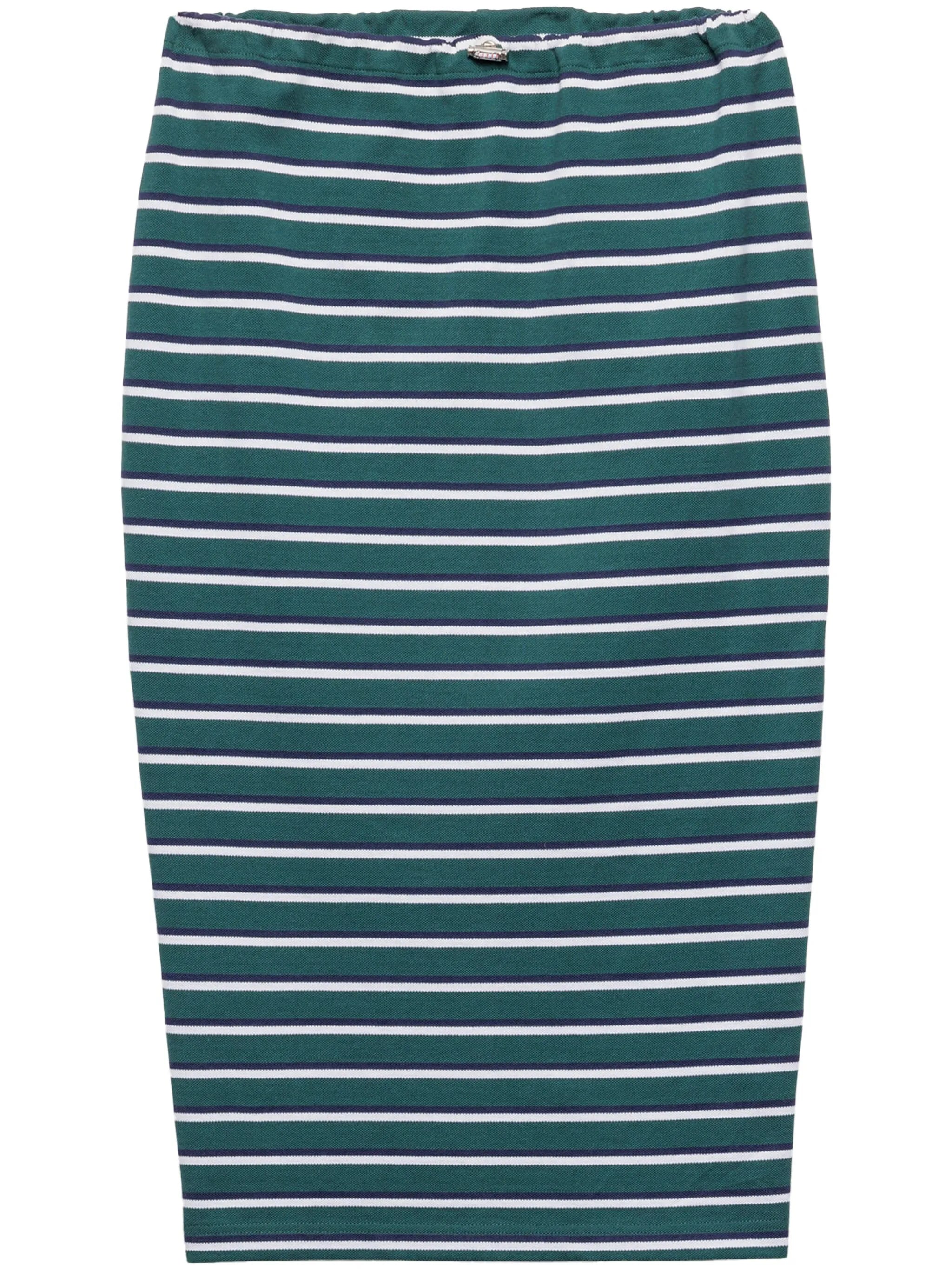 striped skirt
