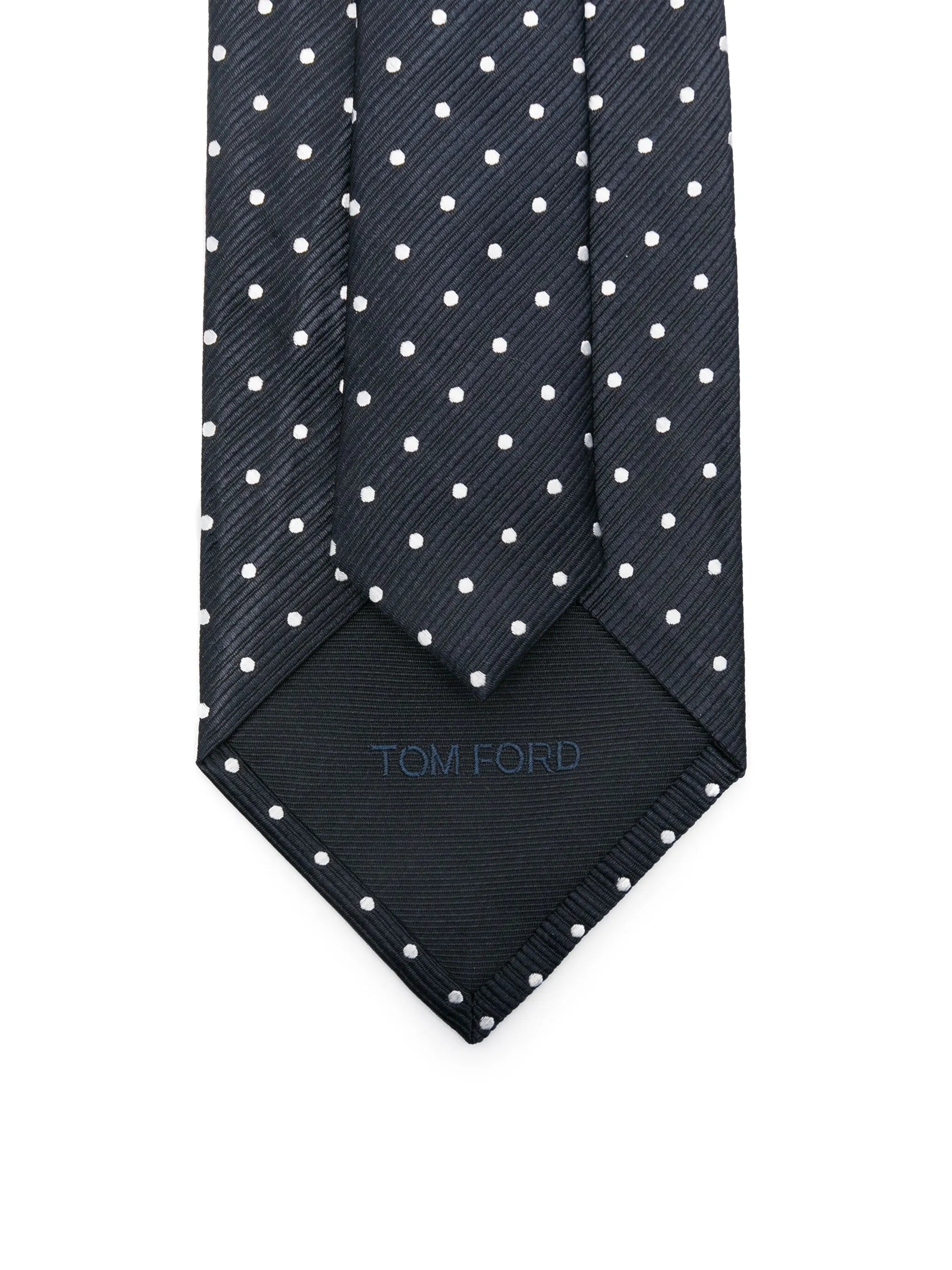 polka-dot tie