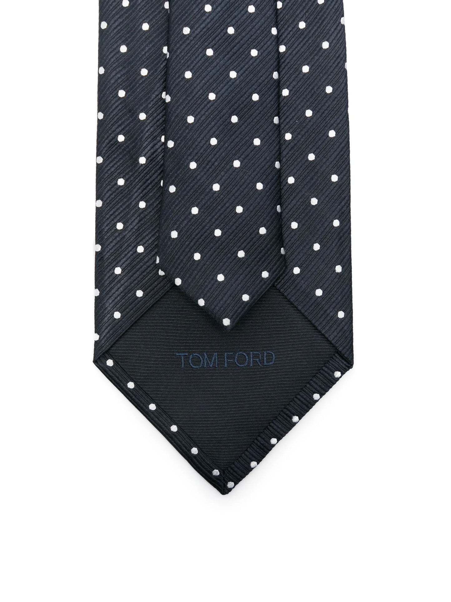 polka-dot tie