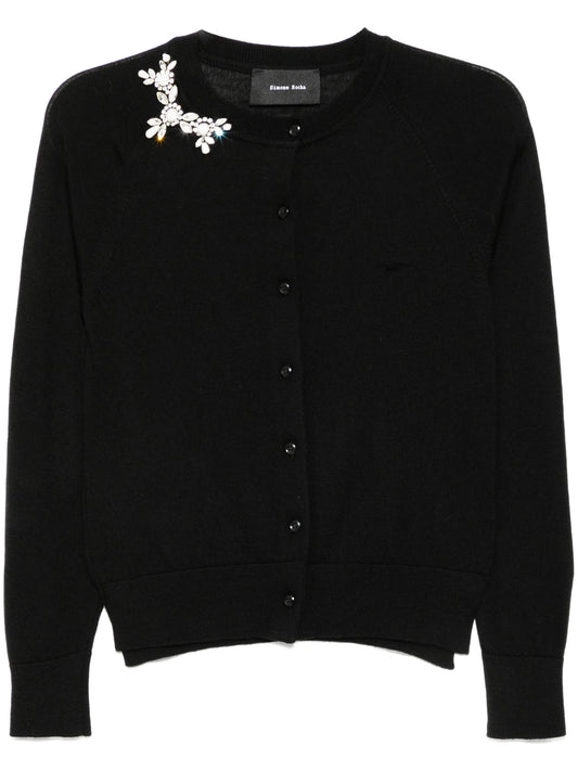 broken necklace cardigan