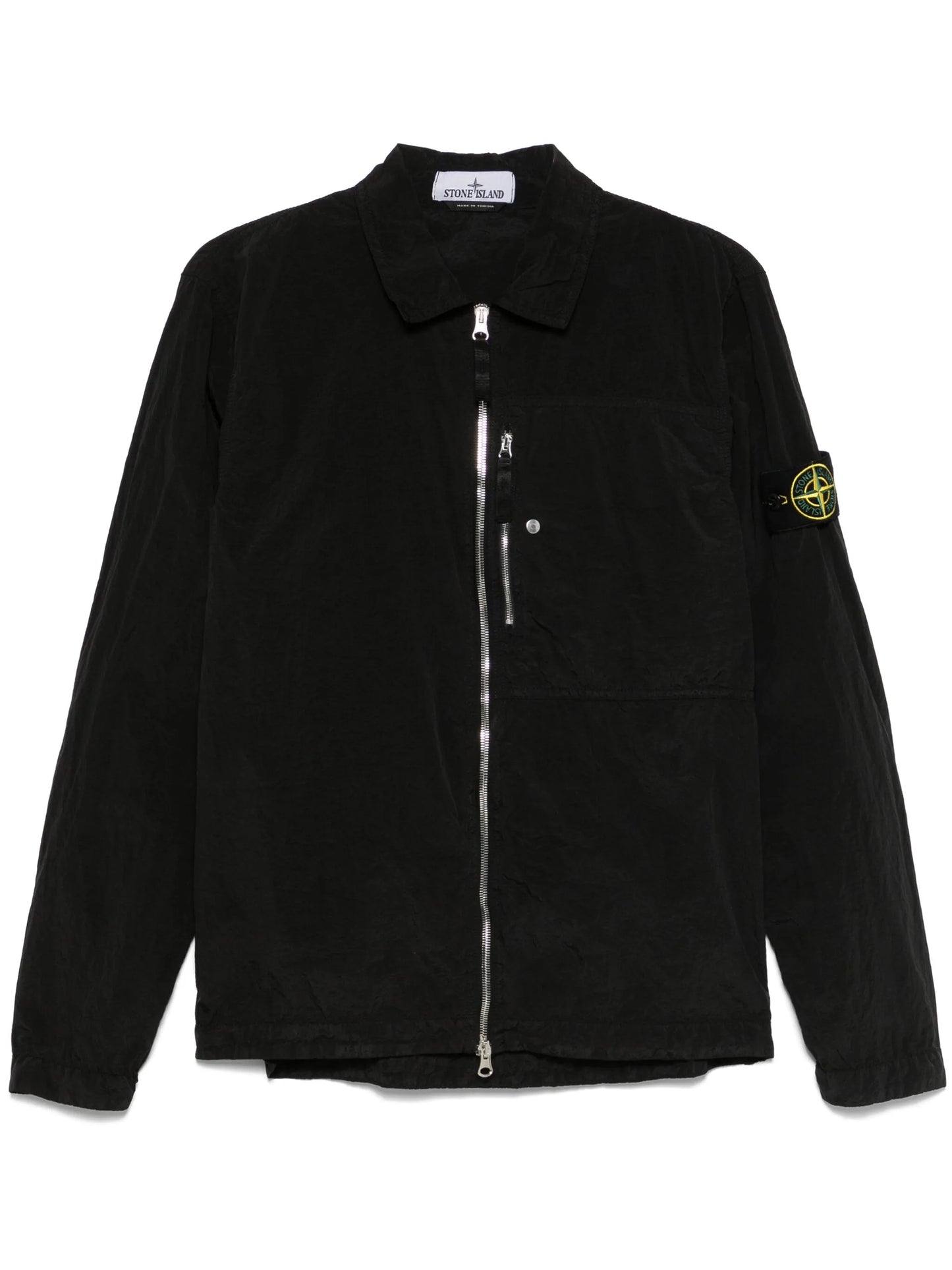 Compass-badge jacket