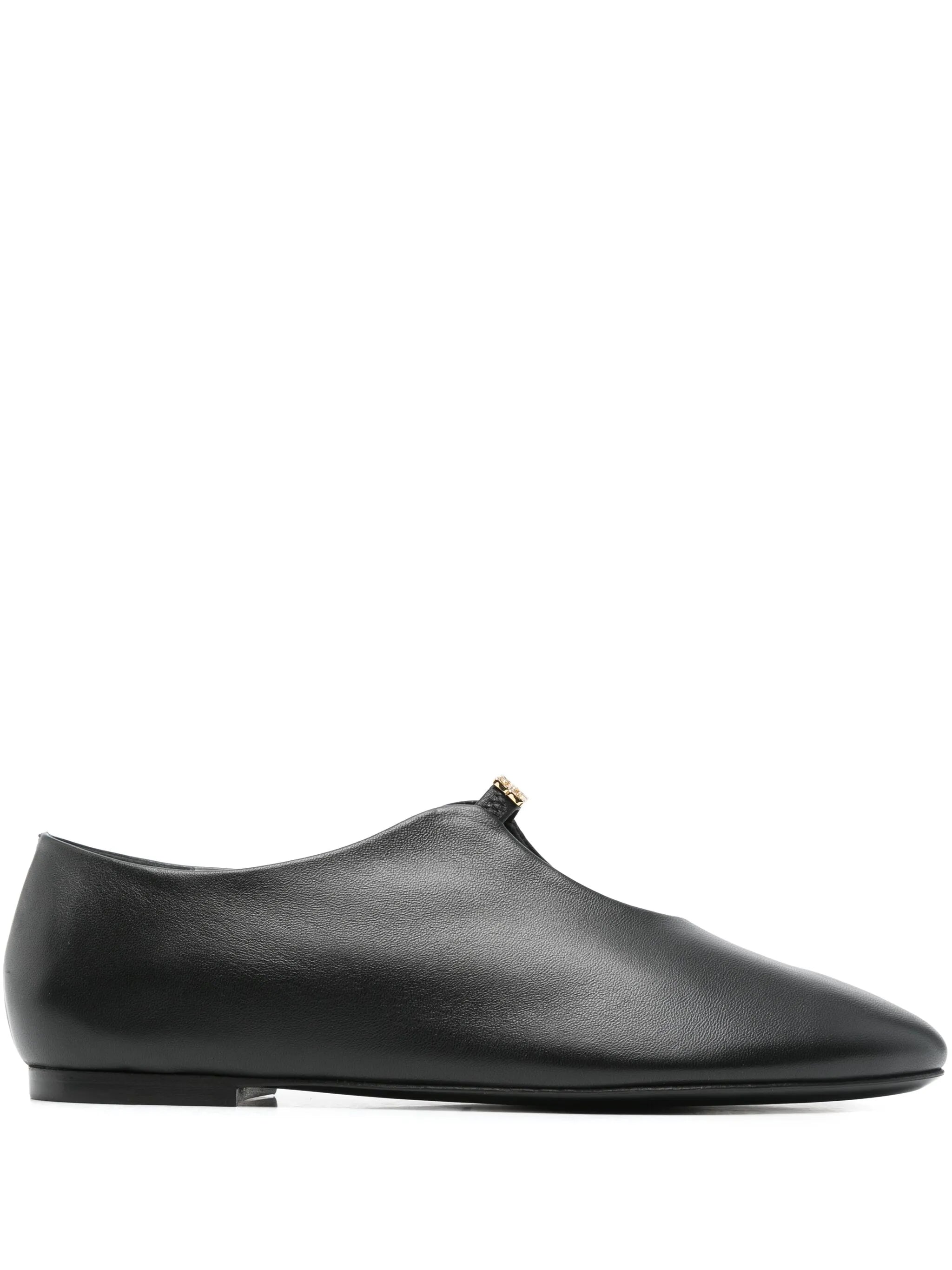 4G Liquid ballerina in nappa leather