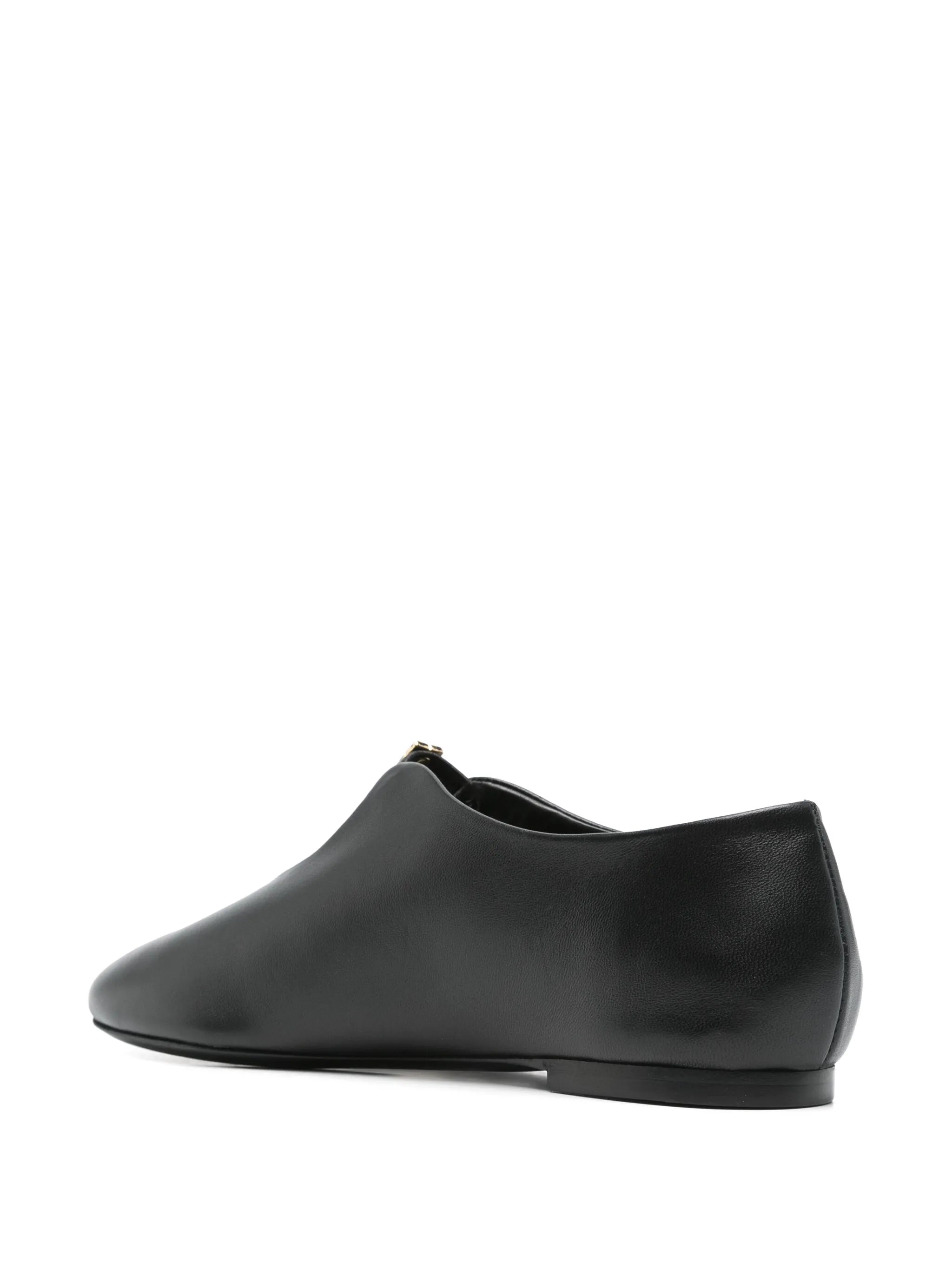 4G Liquid ballerina in nappa leather