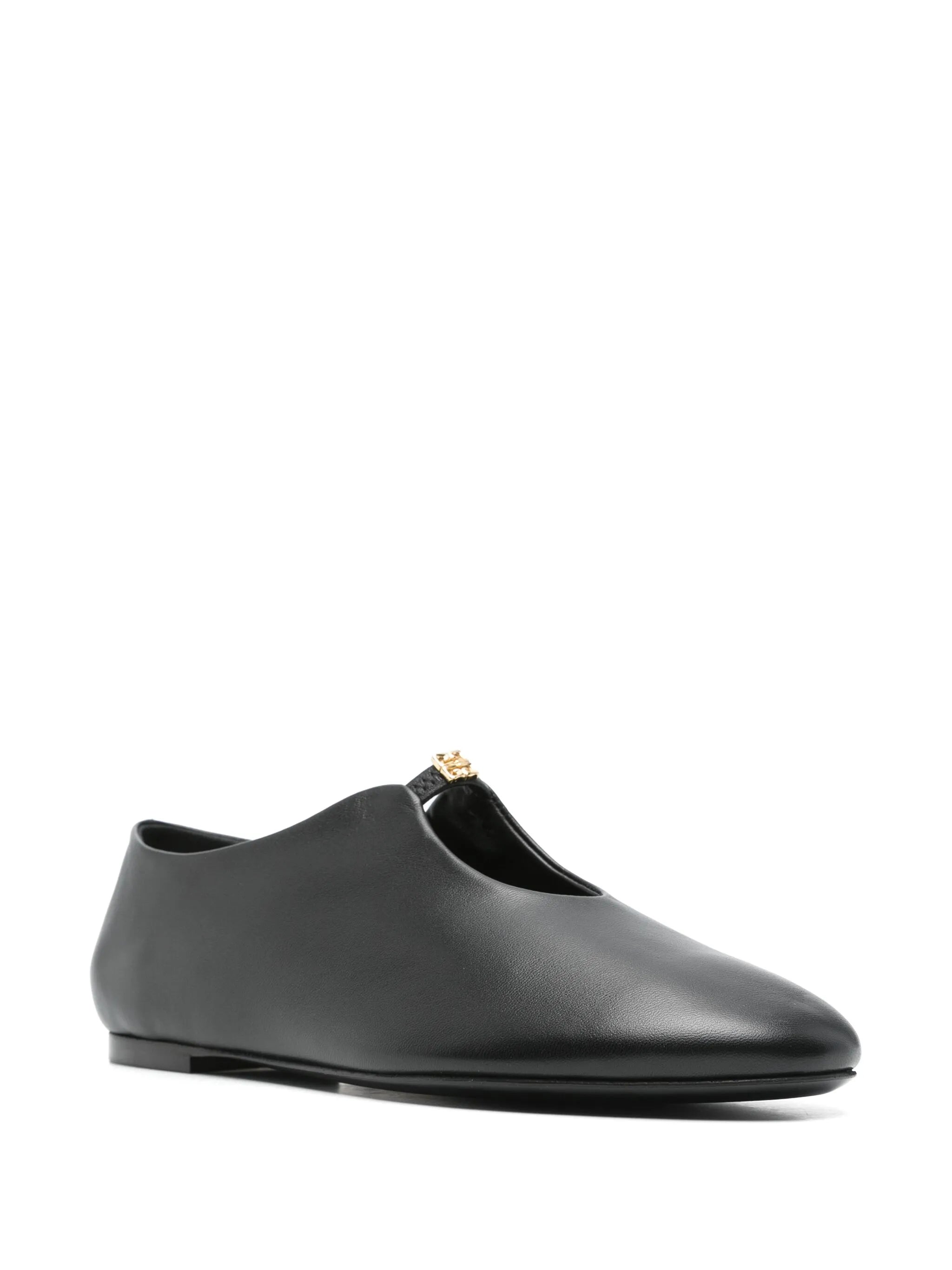 4G Liquid ballerina in nappa leather