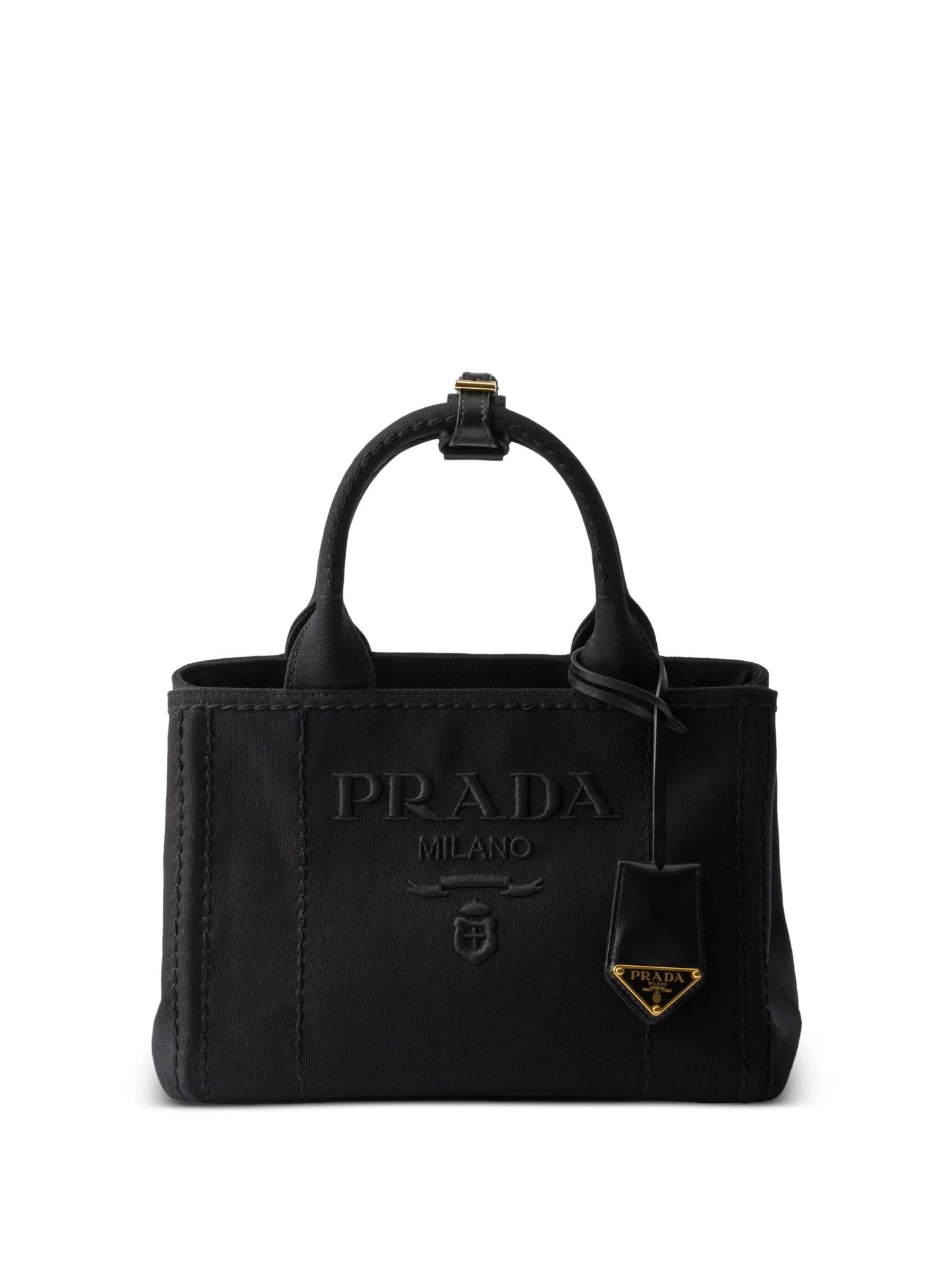 Jardinière small cotton canvas handbag