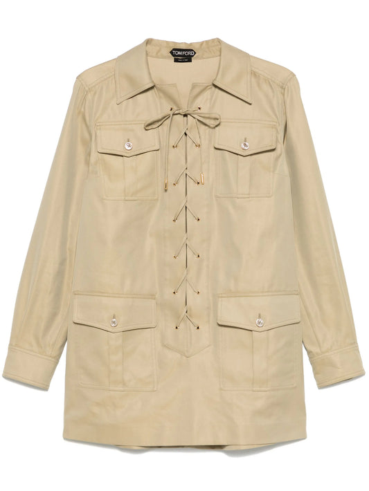 twill blouse