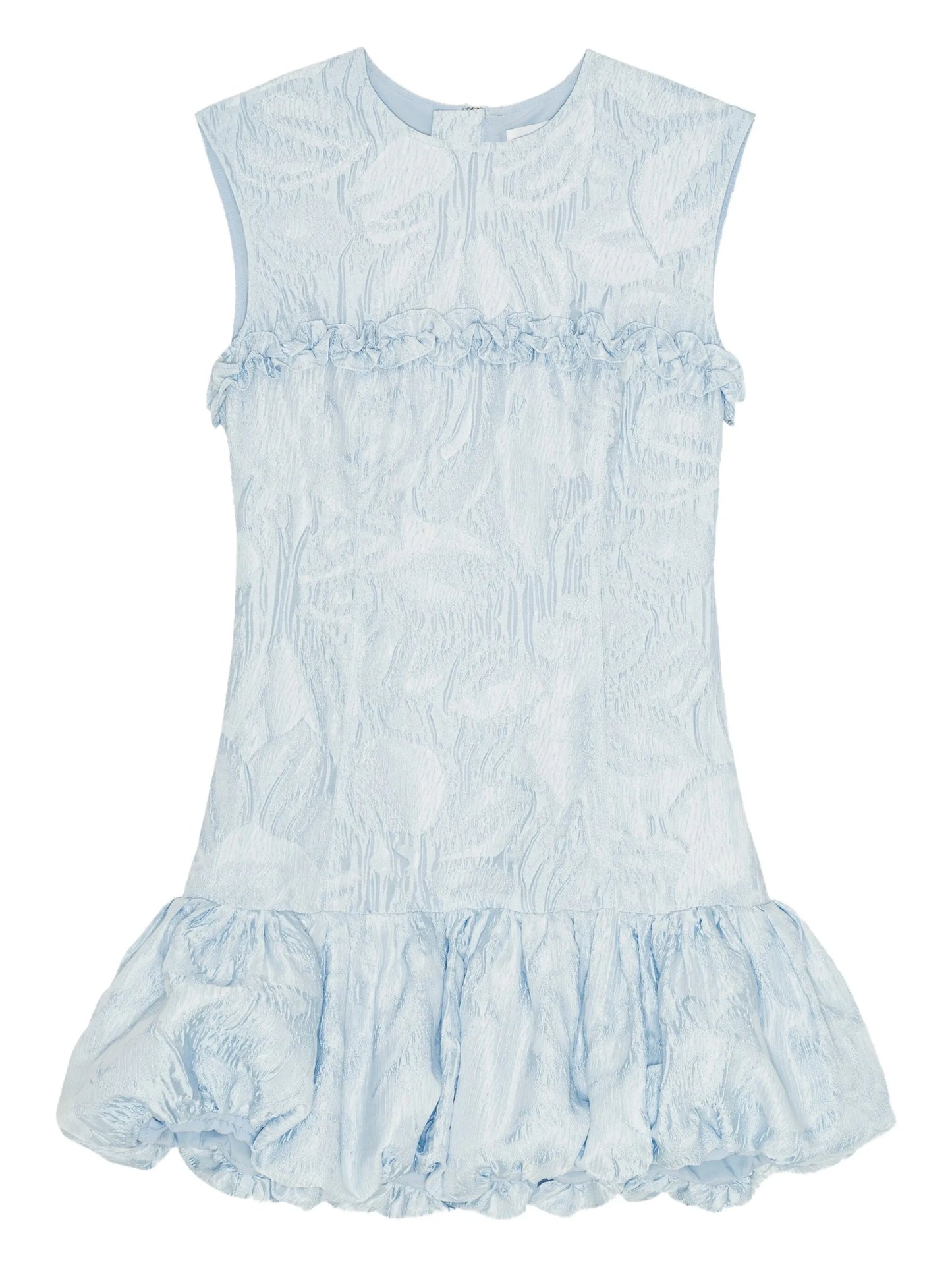 cloqué corset mini dress