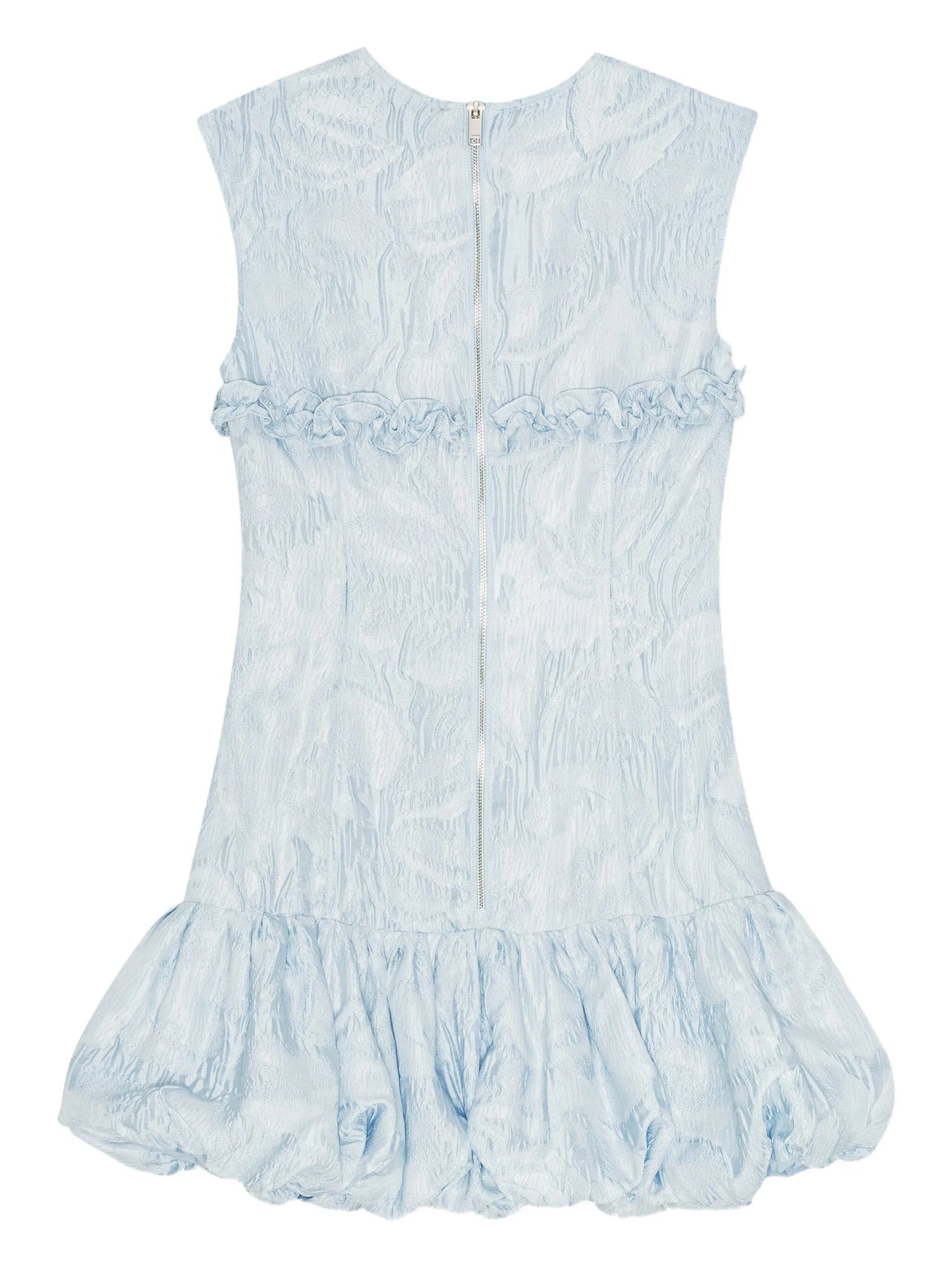 cloqué corset mini dress