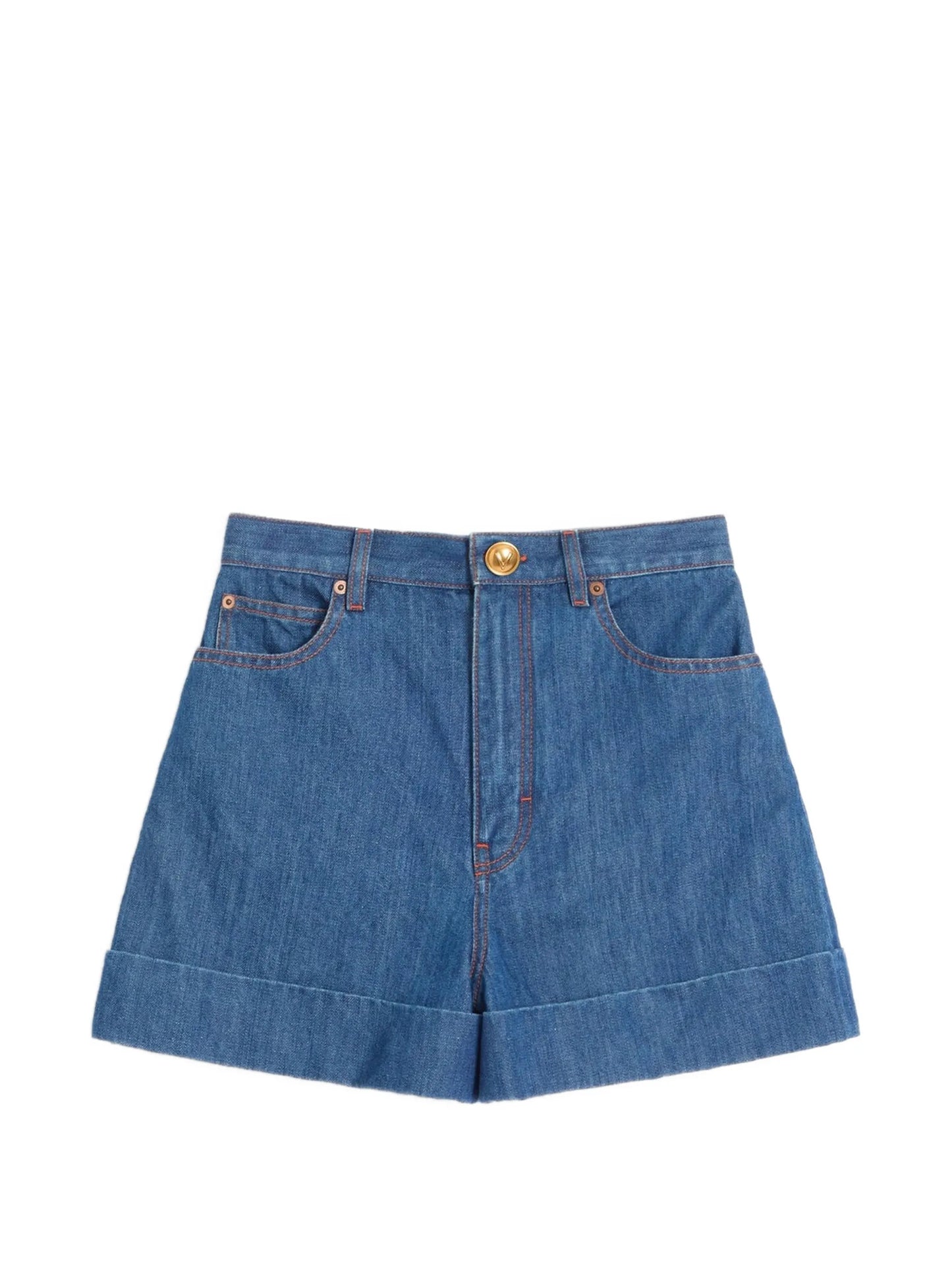 lightweight denim shorts
