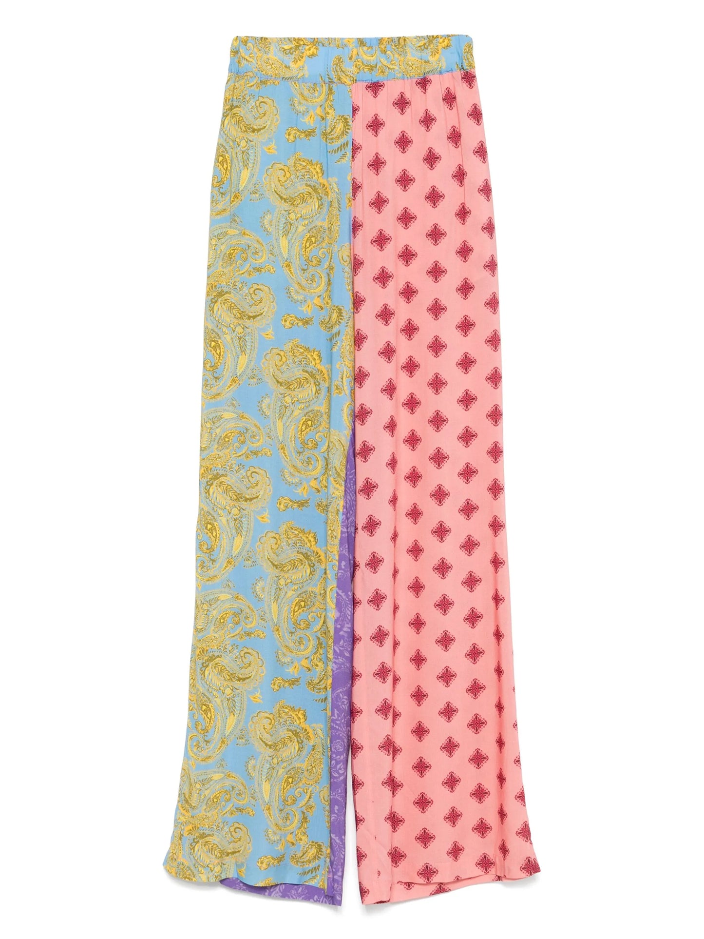 paisley-print trousers