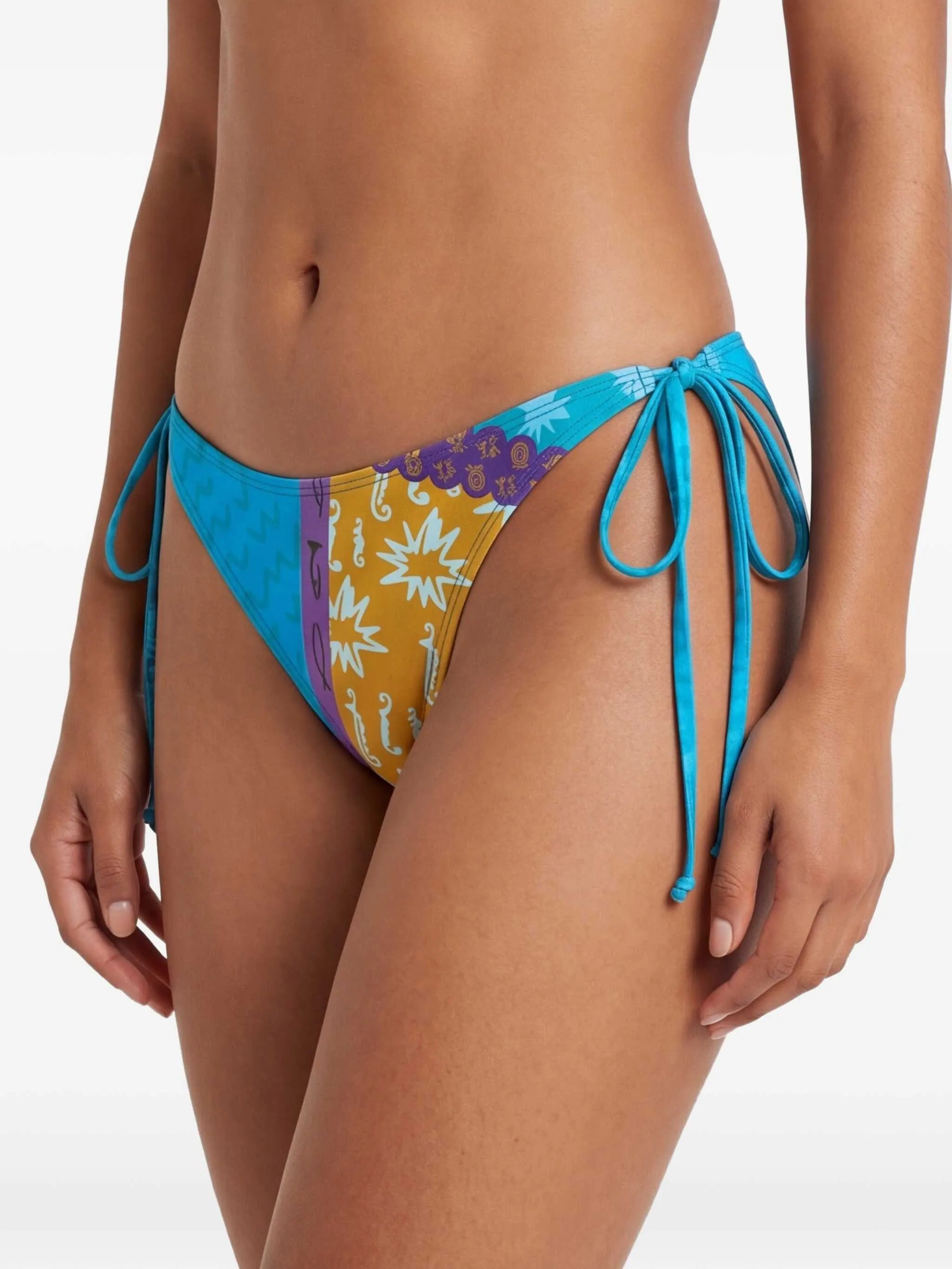 Blue Estrellitas bikini top