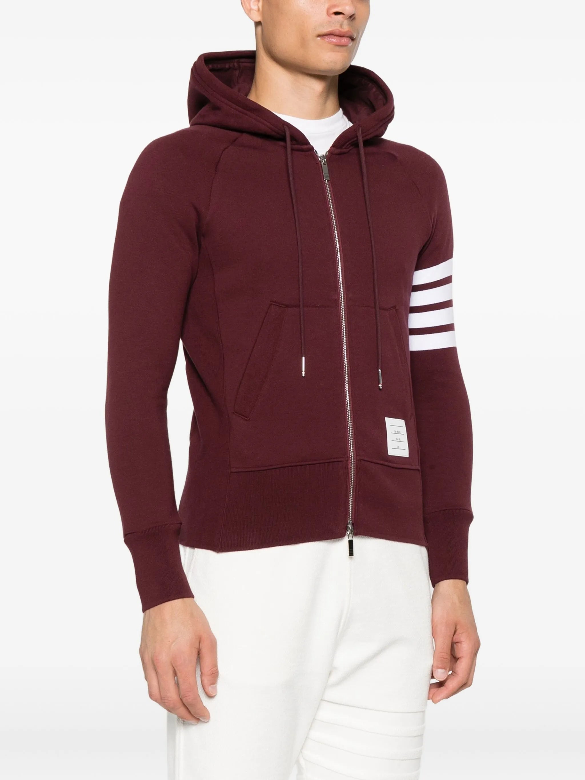 zip-up hoodie