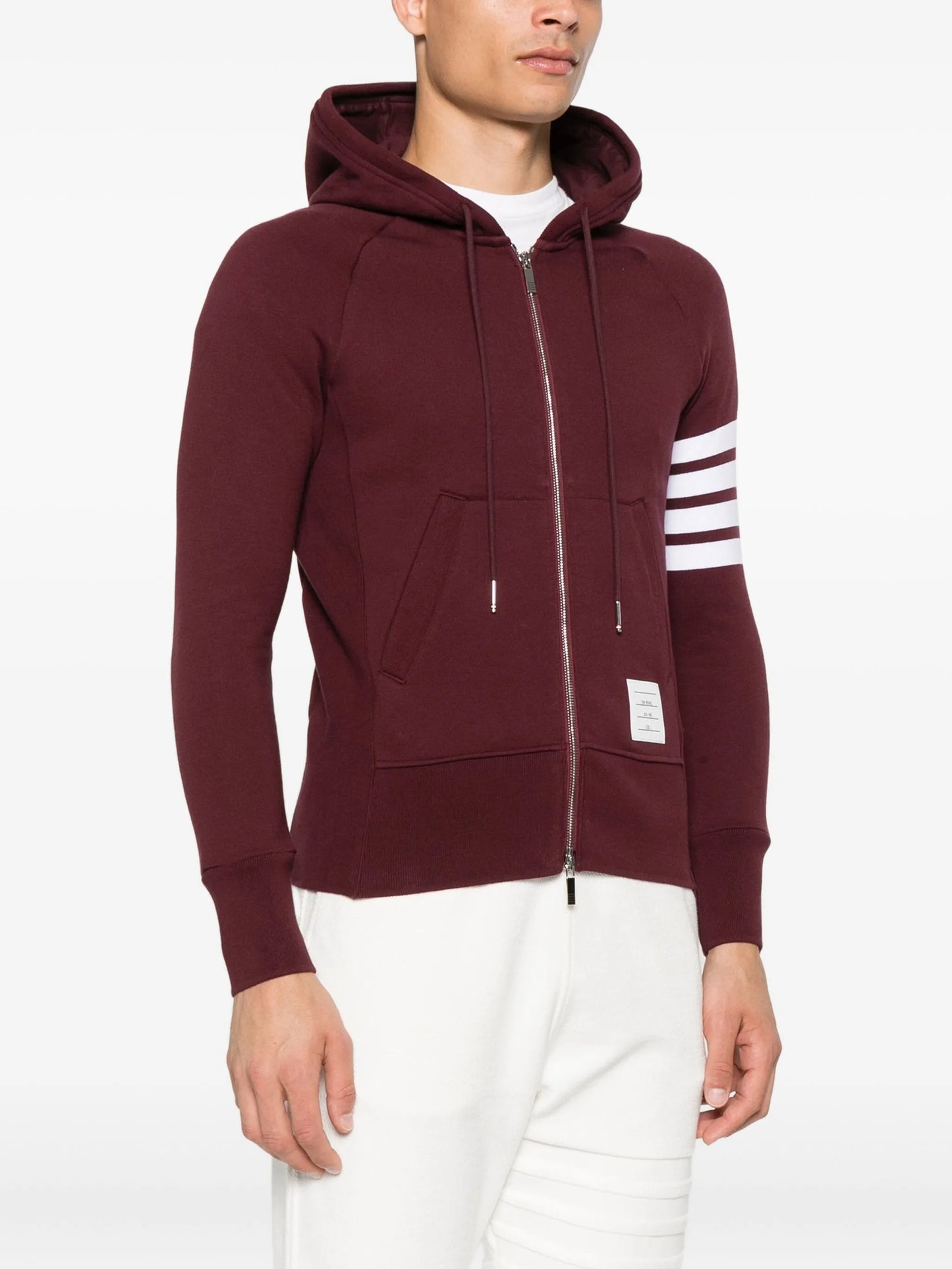 zip-up hoodie