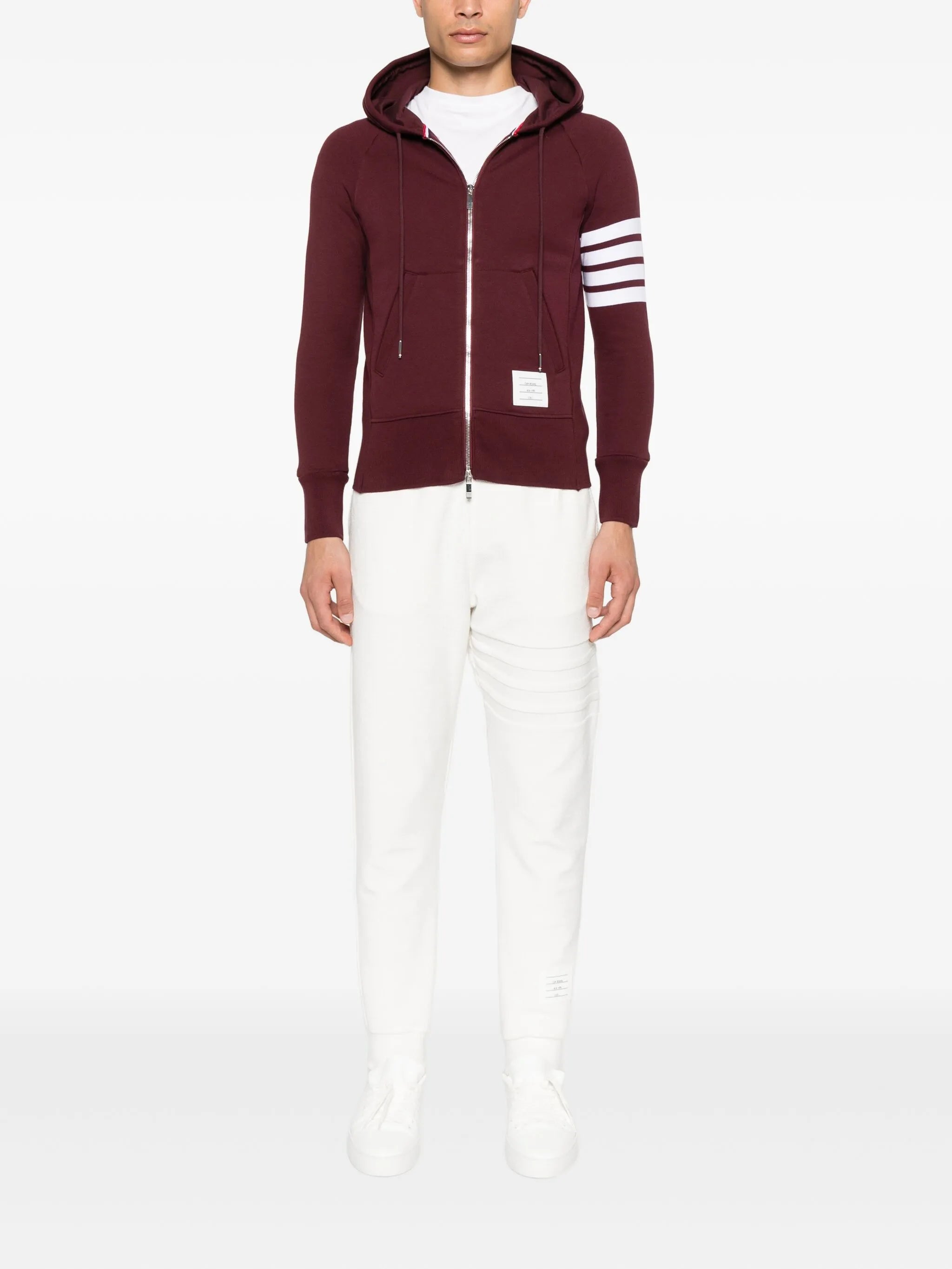 zip-up hoodie