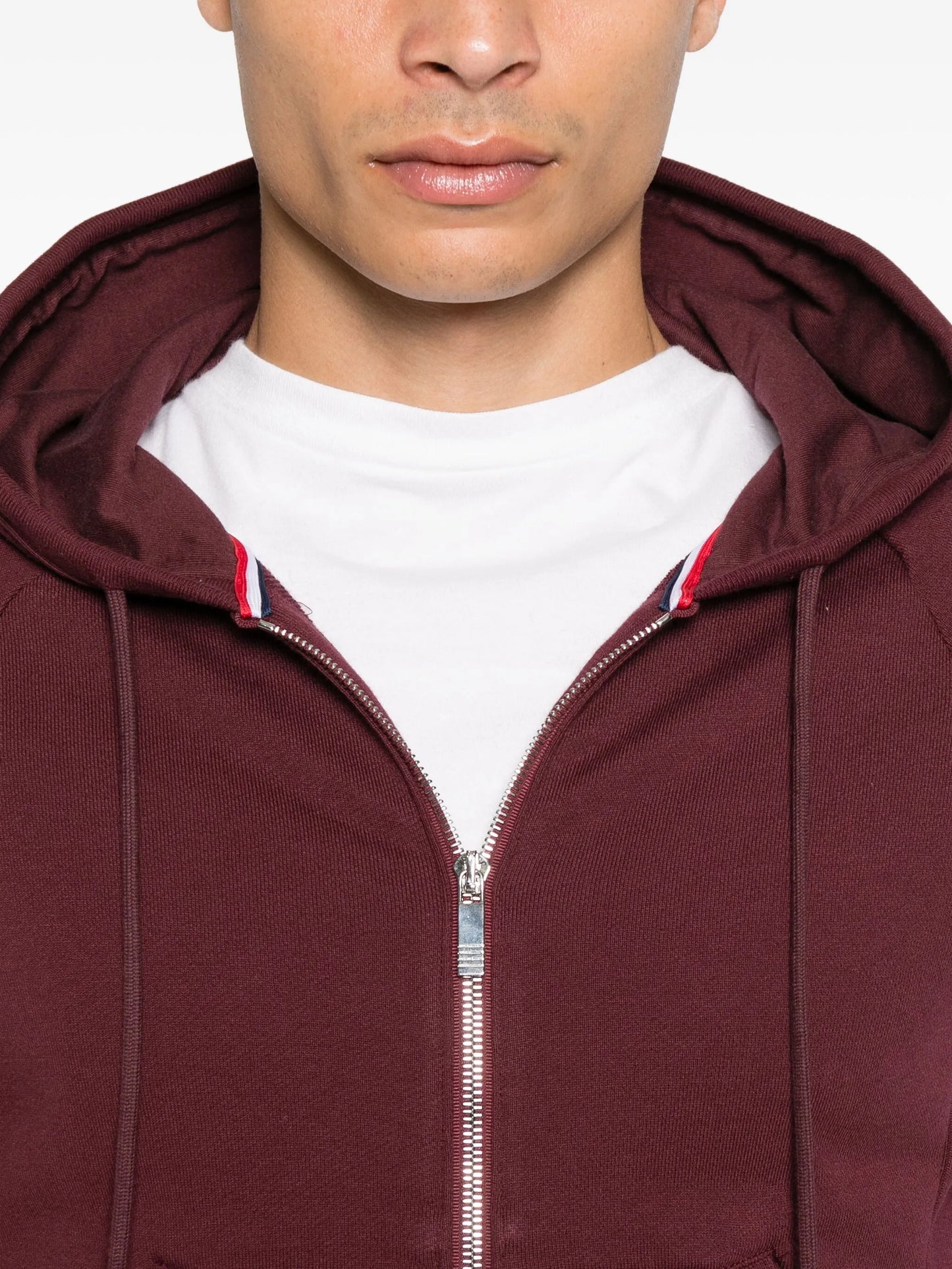 zip-up hoodie