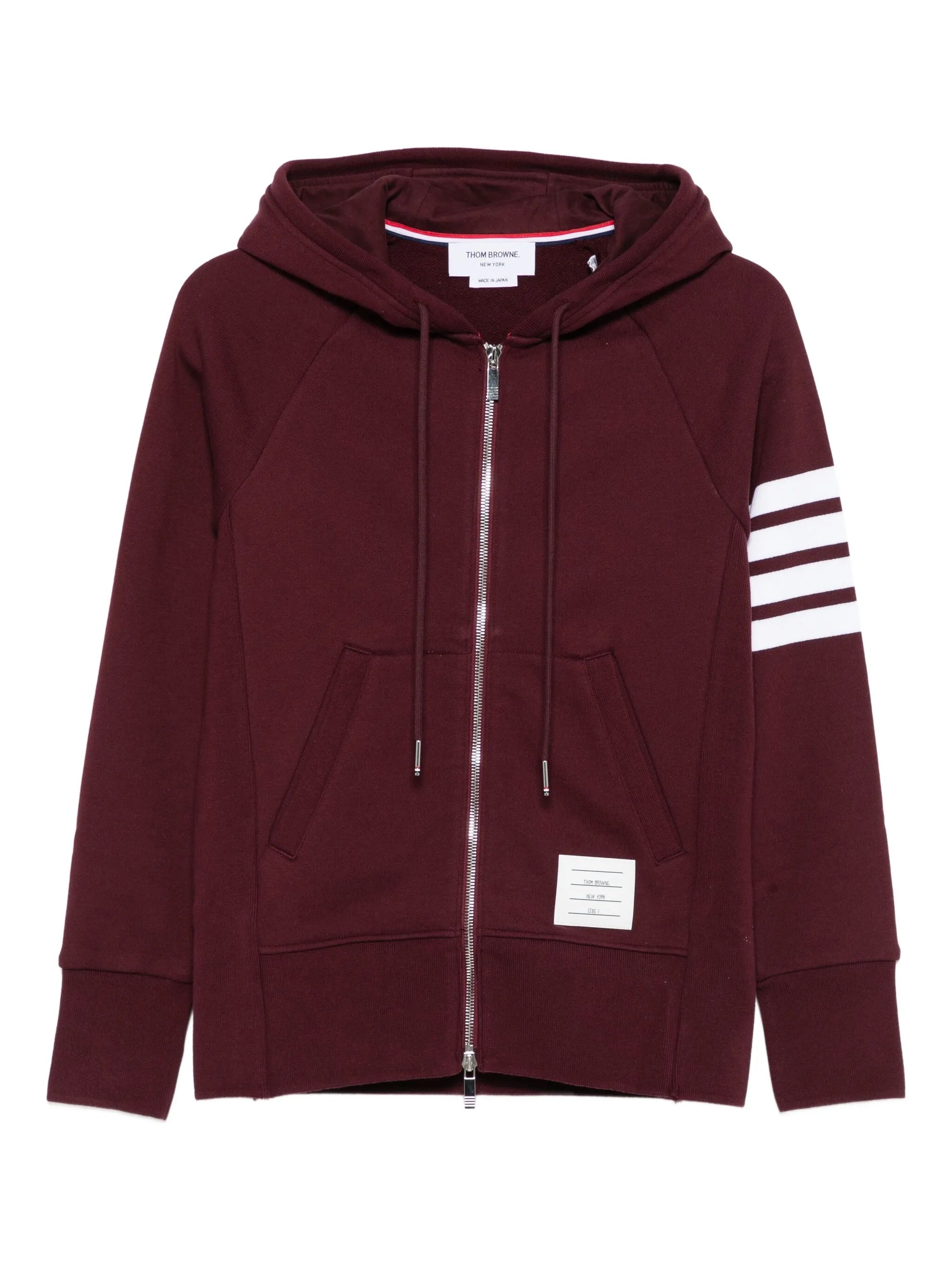zip-up hoodie