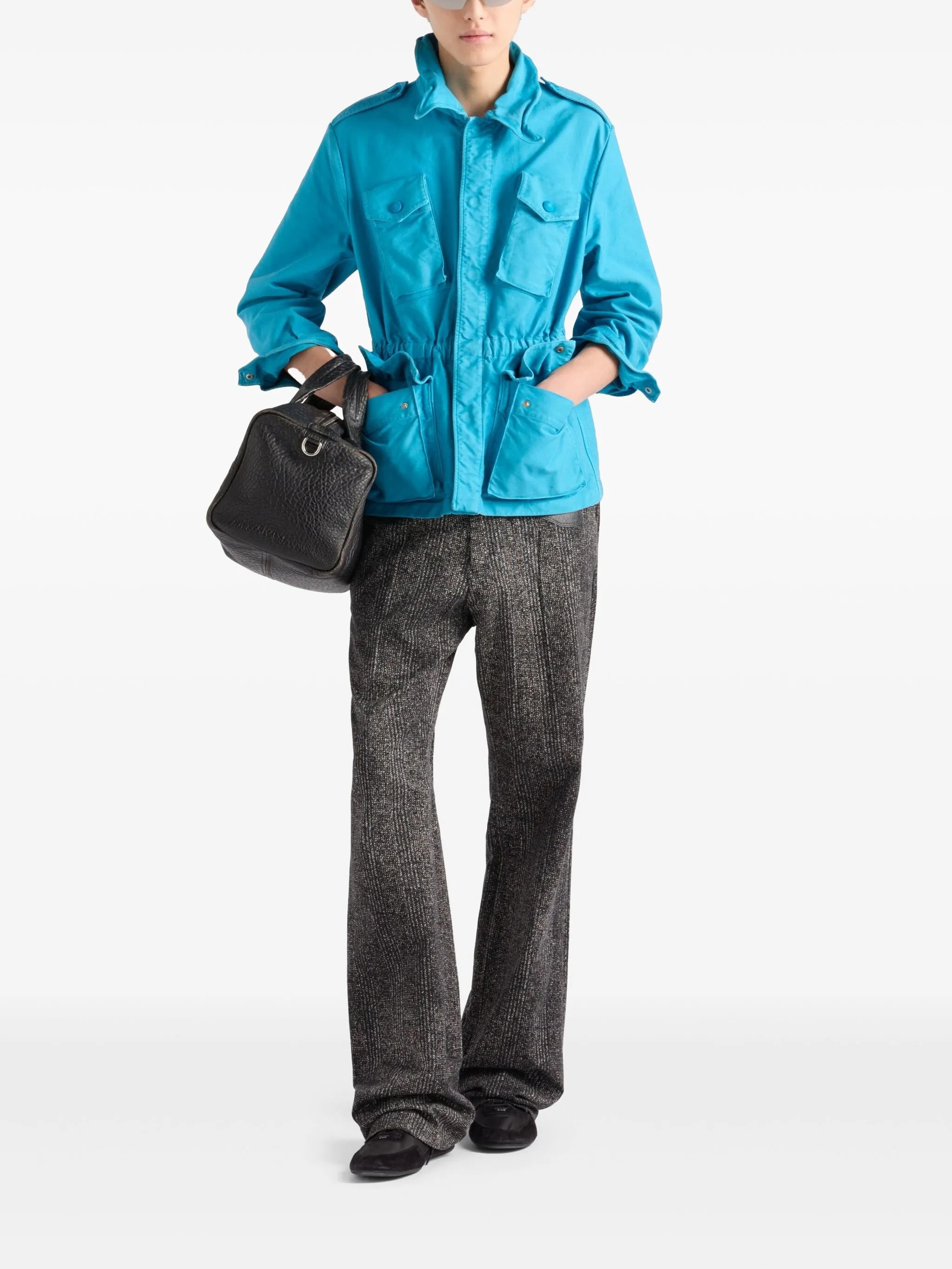 cotton safari jacket