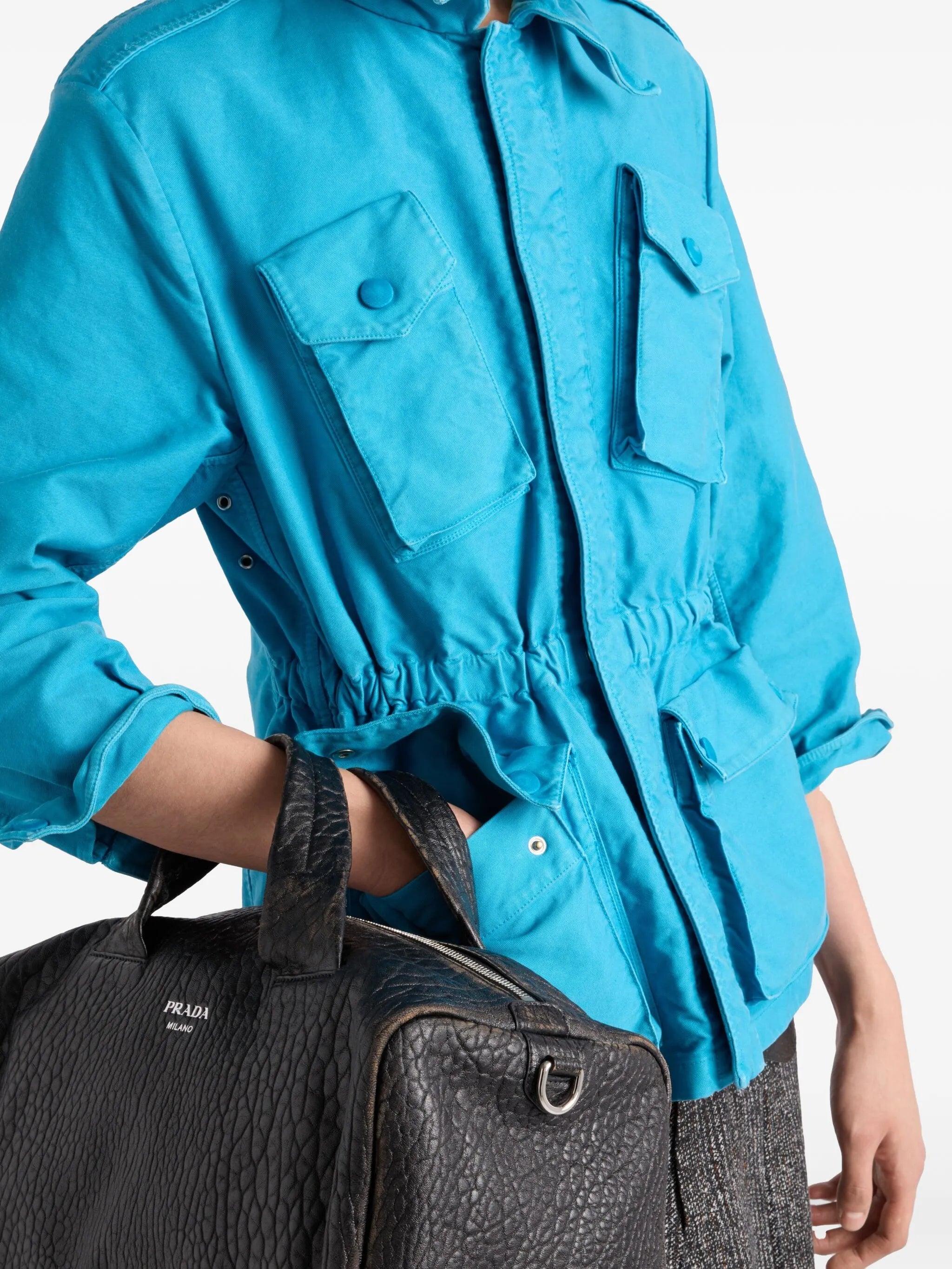 cotton safari jacket