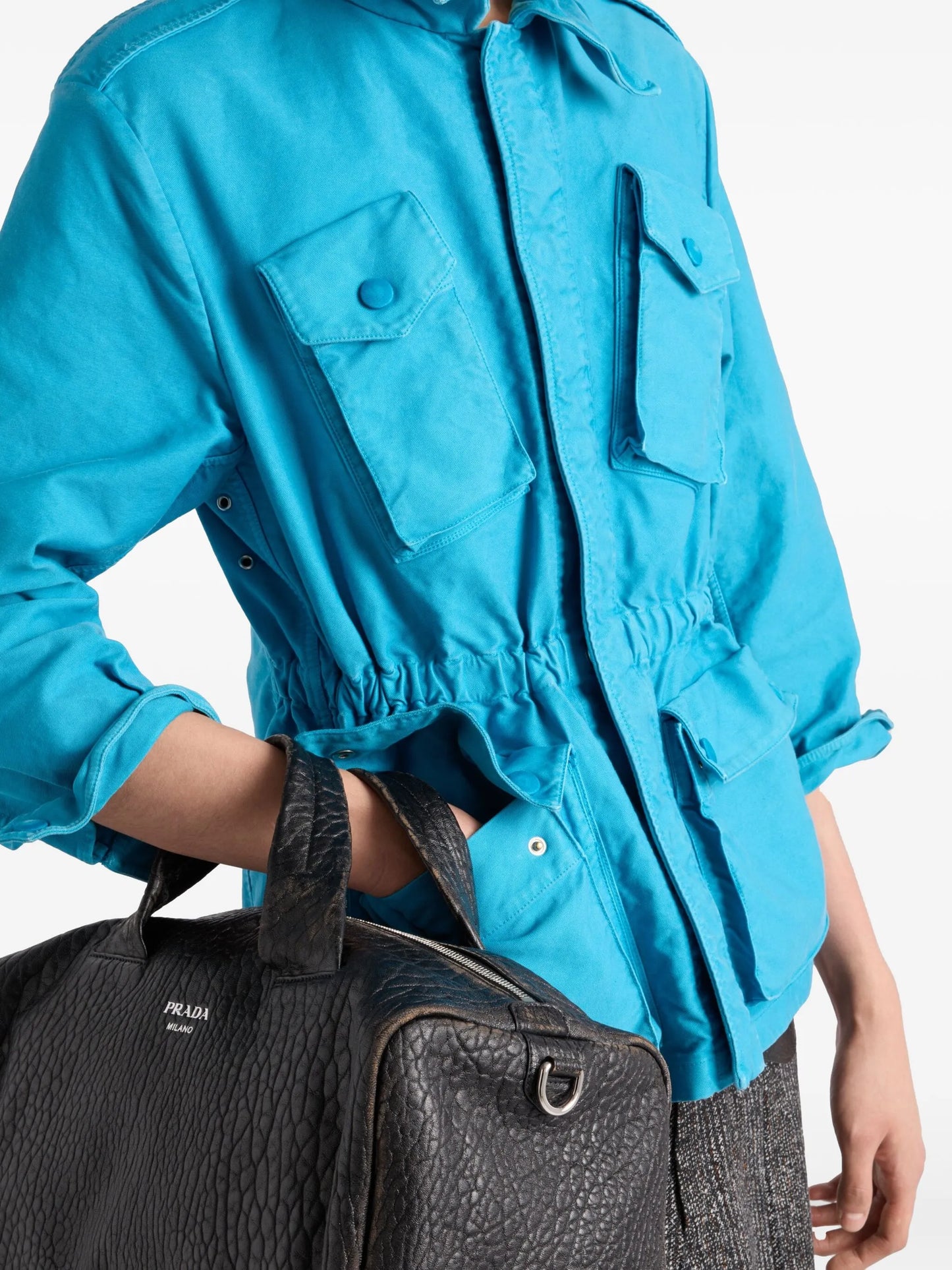 cotton safari jacket