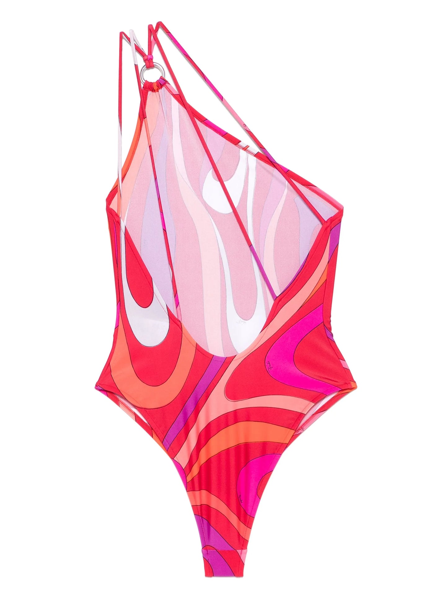 Marmo-print swimsuit