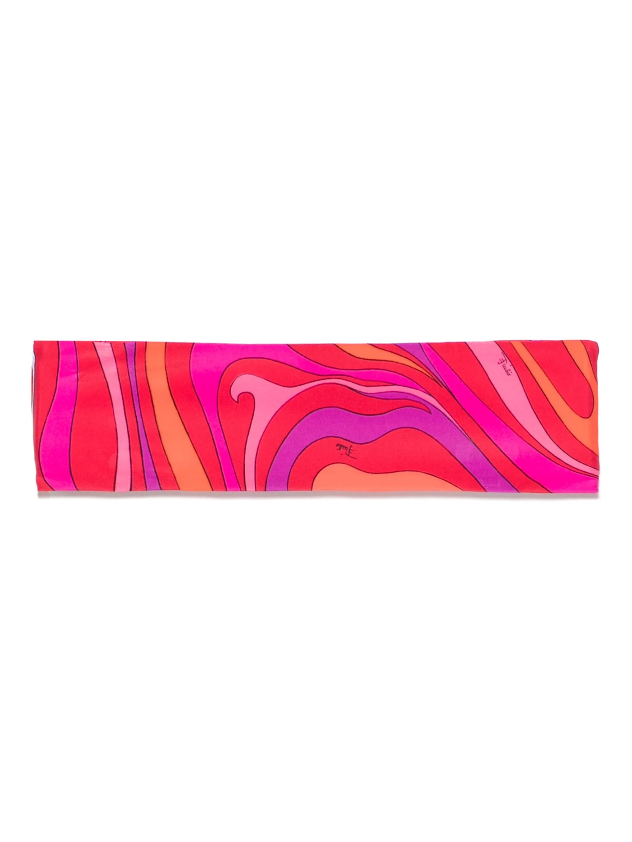 Marmo-print strapless bikini top