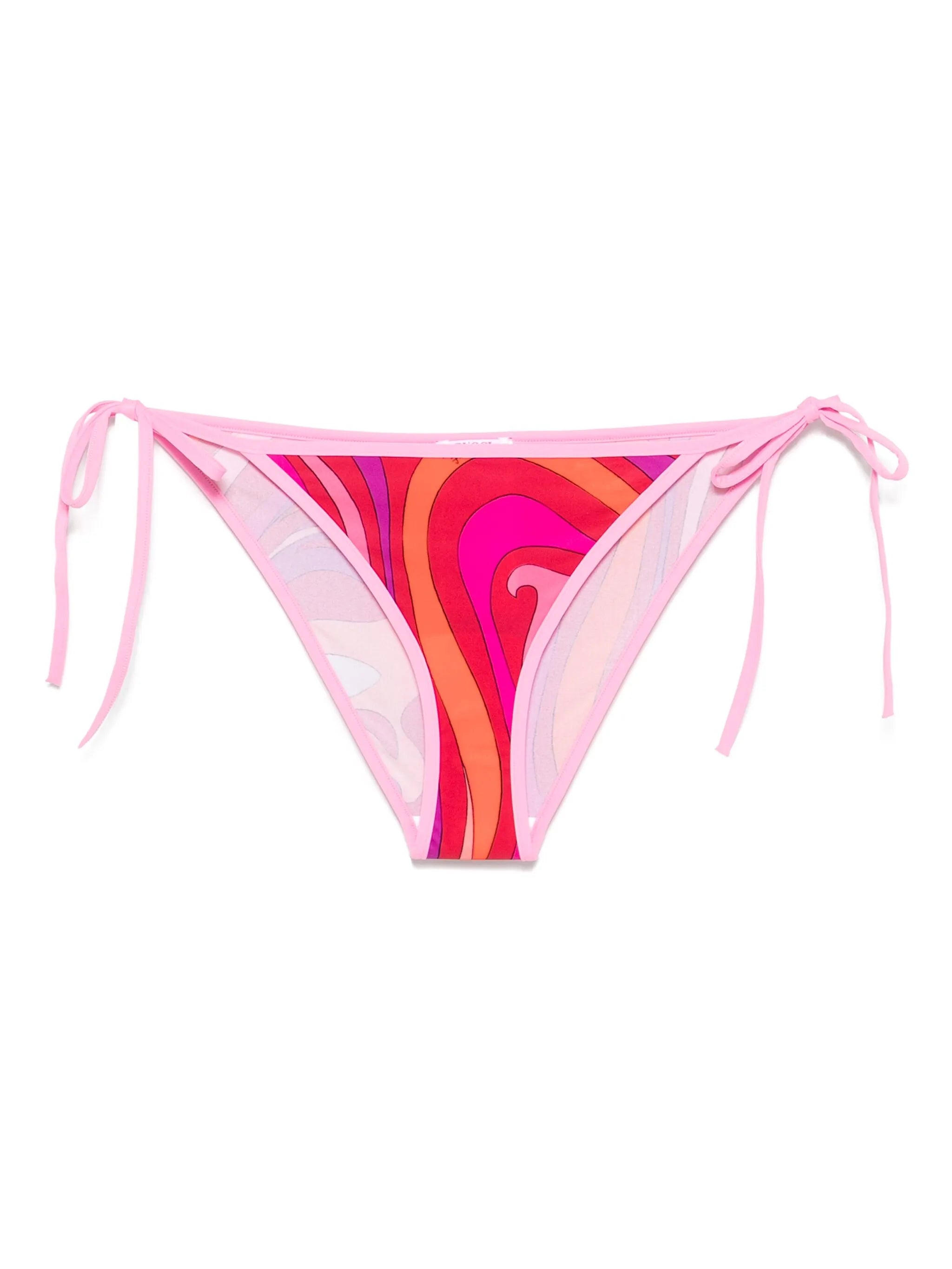 Marmo-print bikini bottoms