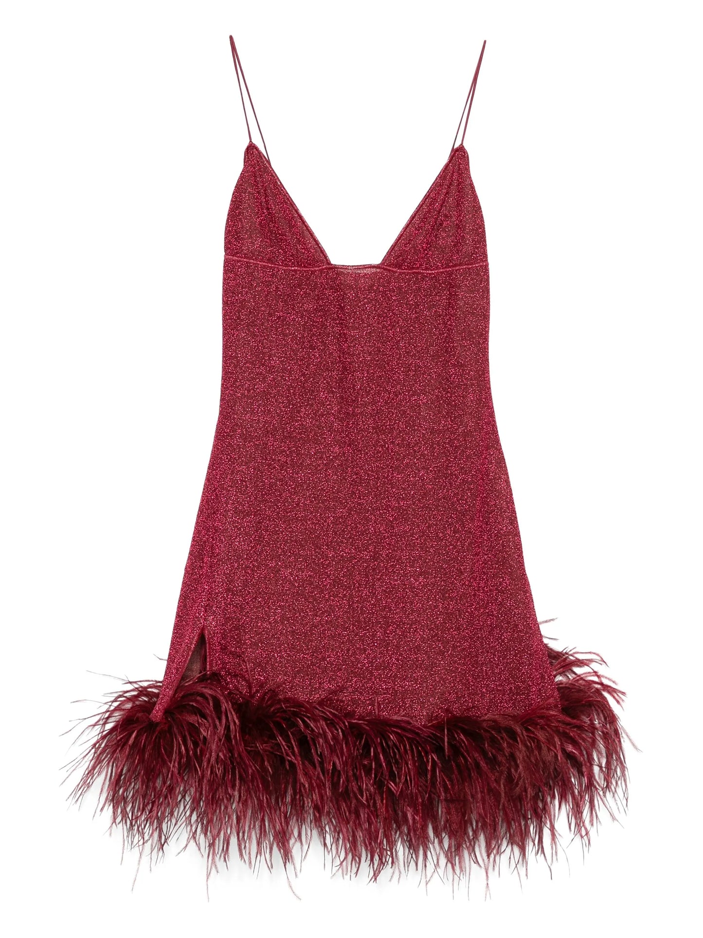 Lumière Plumage mini dress