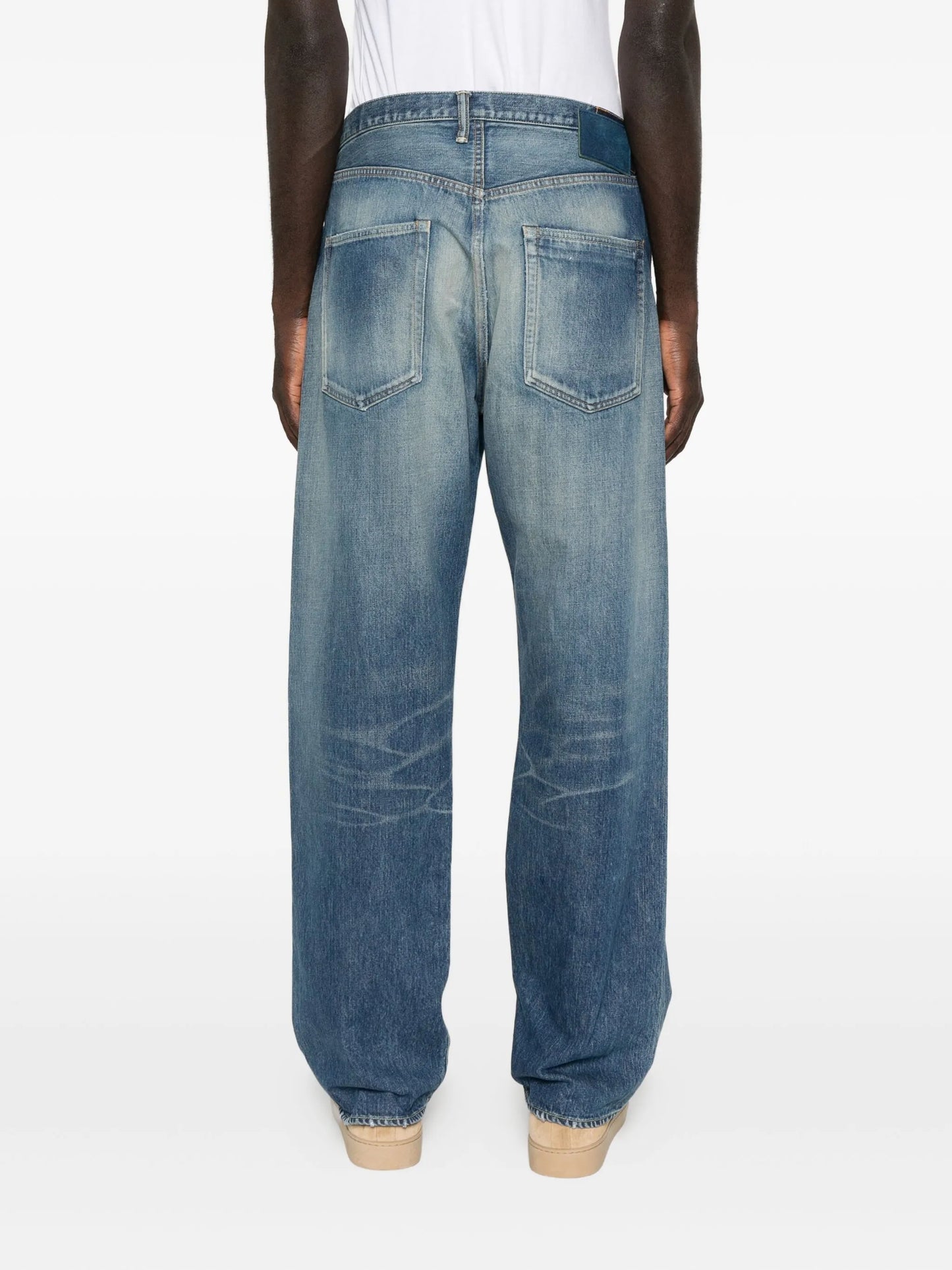 distressed jeans