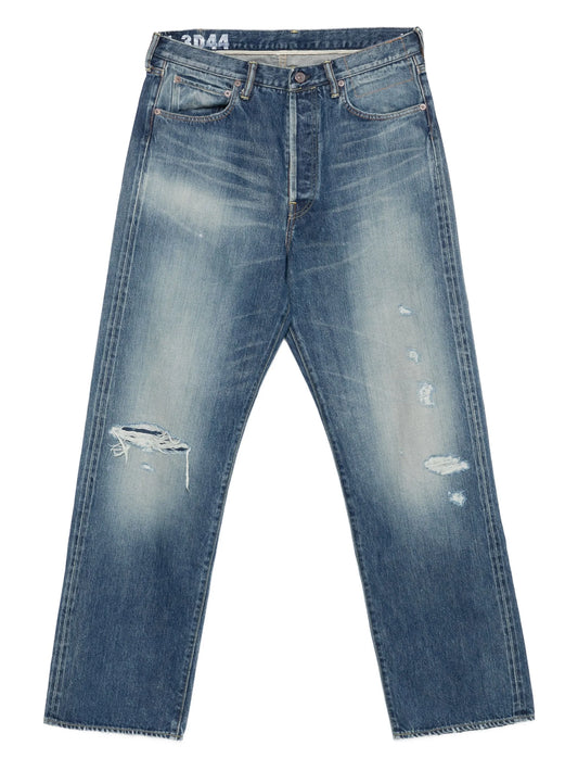 distressed jeans