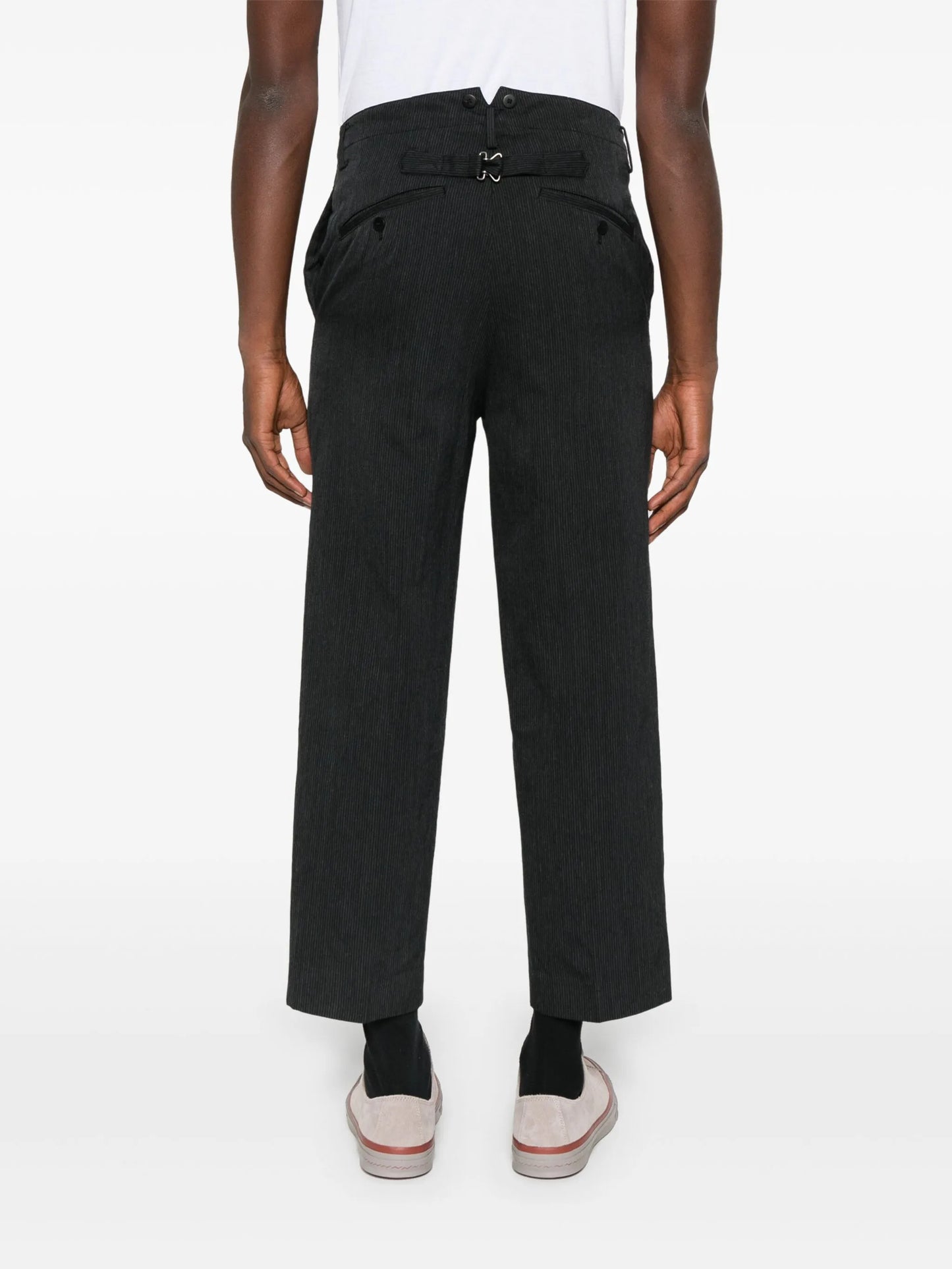 Pastoral pinstripe trousers