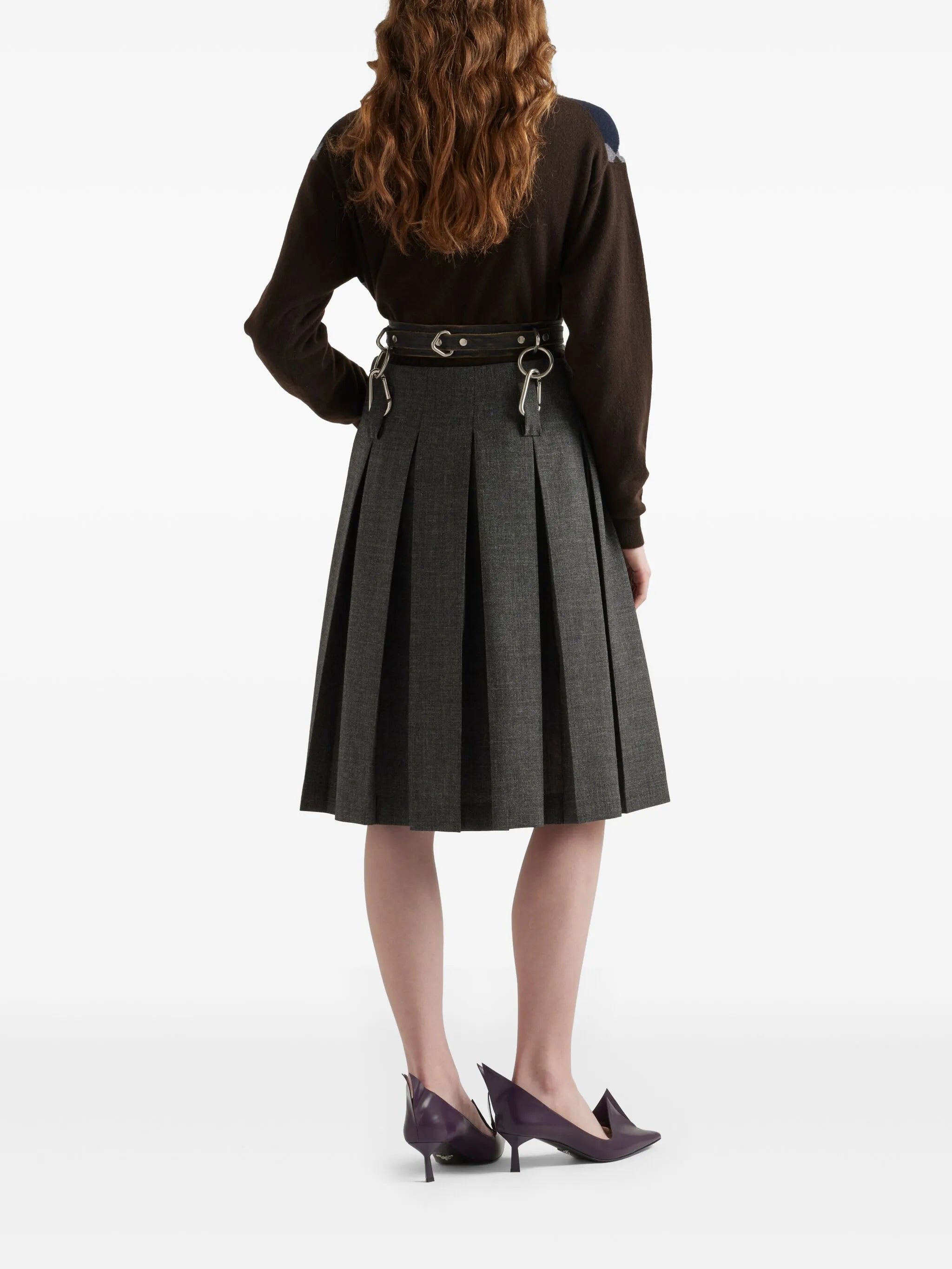 cashmere V-neck sweater