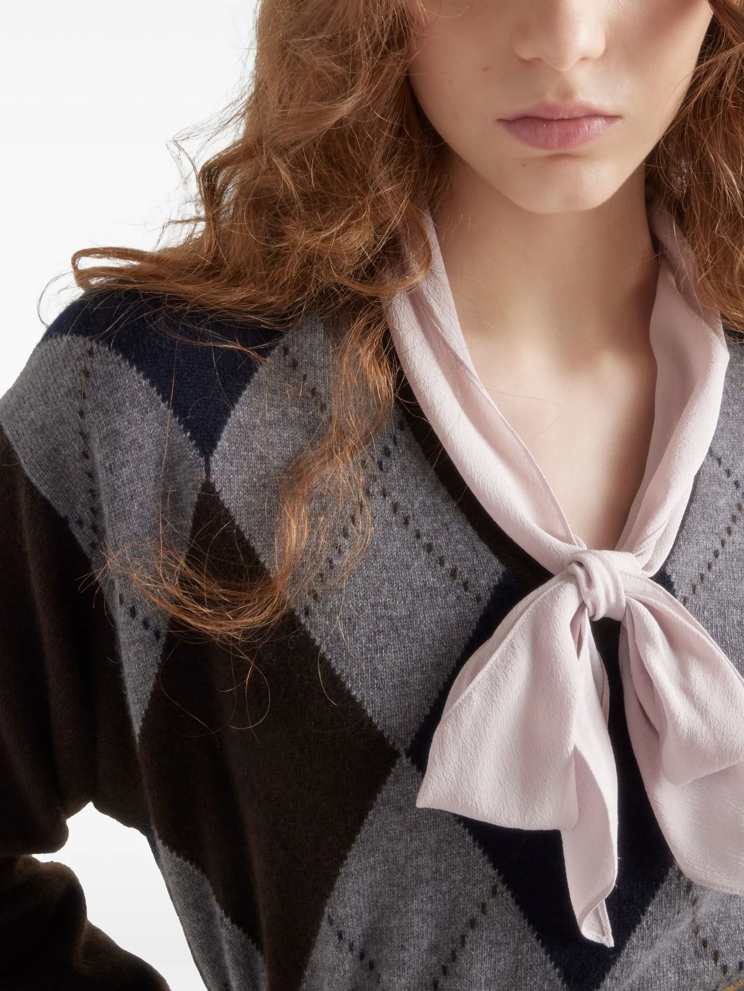 cashmere V-neck sweater
