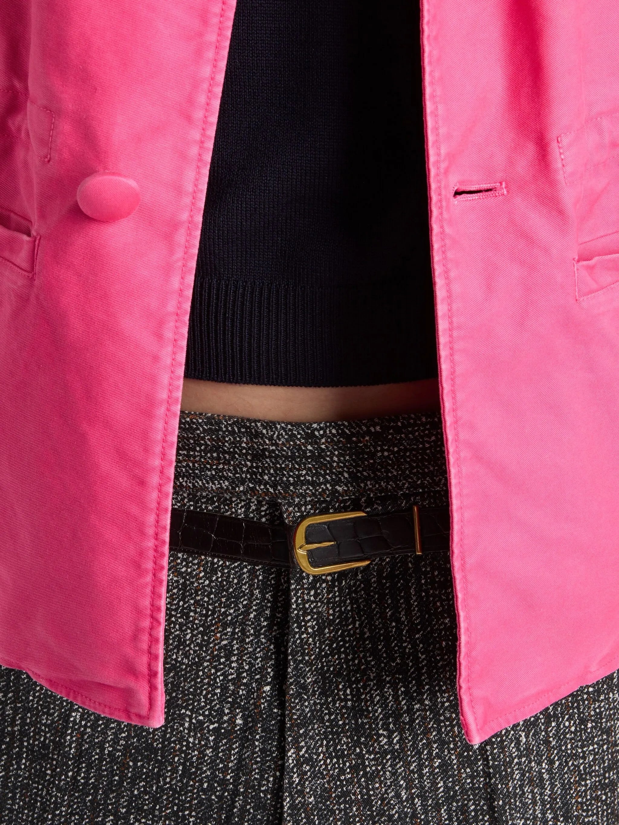 cotton gabardine pants